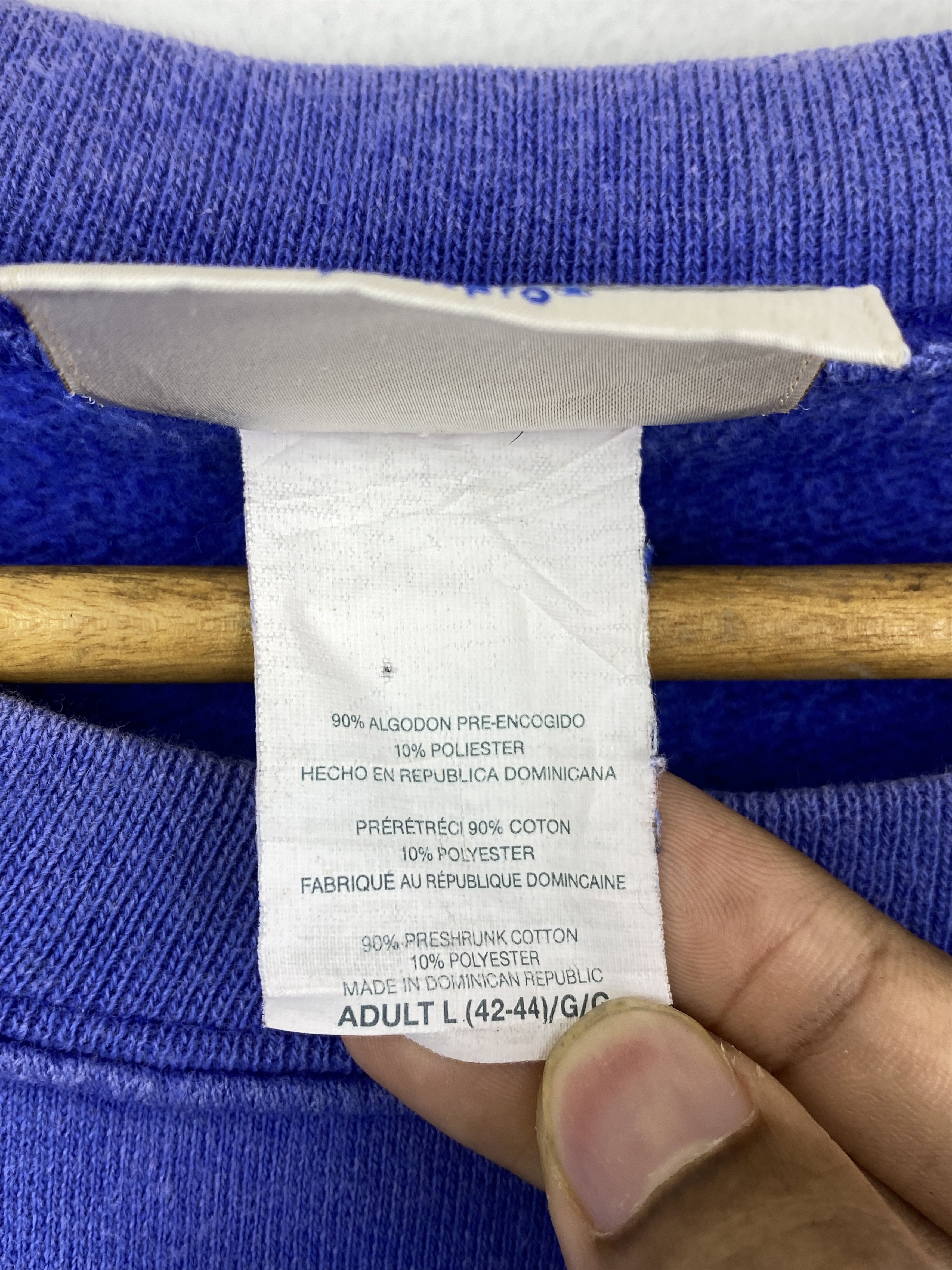 Vintage Vintage 90s Hanes Kentucky Embroidery Sweatshirt SH0114 Size US L / EU 52-54 / 3 - 6 Thumbnail