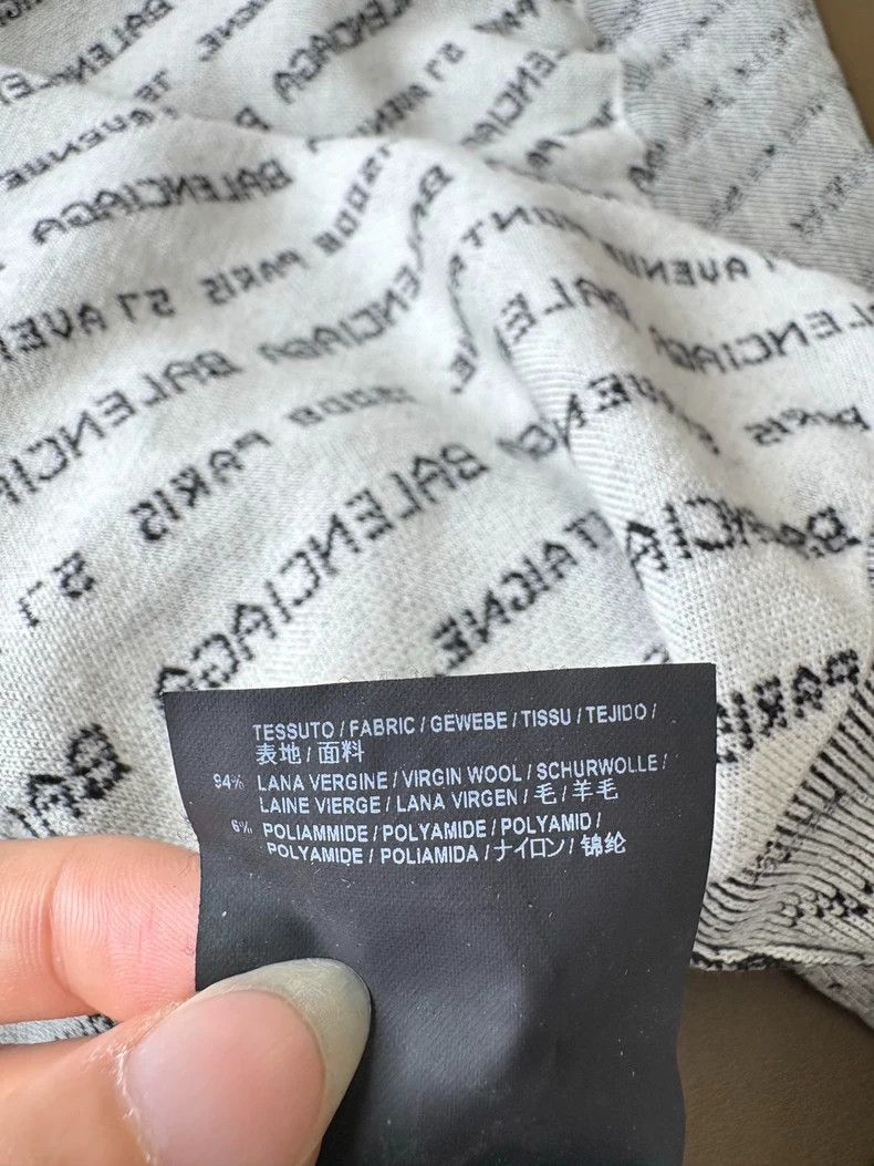 Other Balenciaga size 38 Crewneck knit pullover in black Size US XS / EU 42 / 0 - 8 Thumbnail