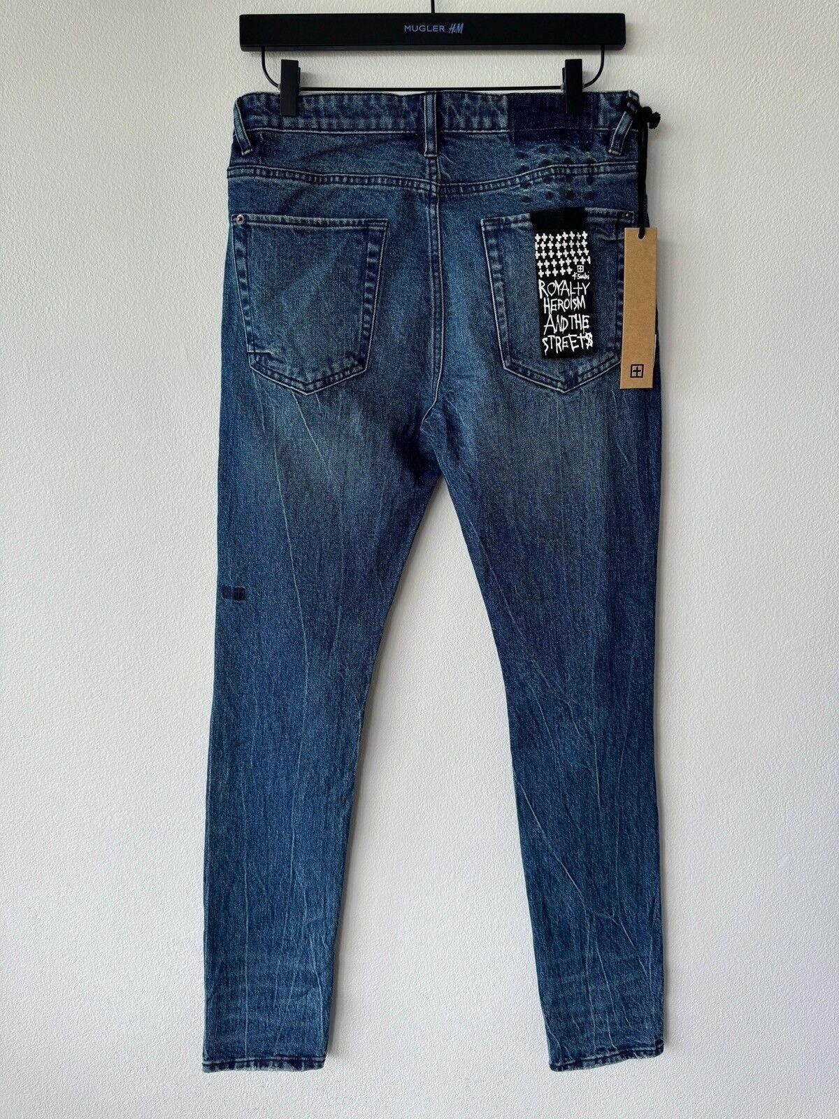 Ksubi Ksubi mens denim jean van winkle 32 bluuu blue dollar sign Size US 32 / EU 48 - 5 Thumbnail