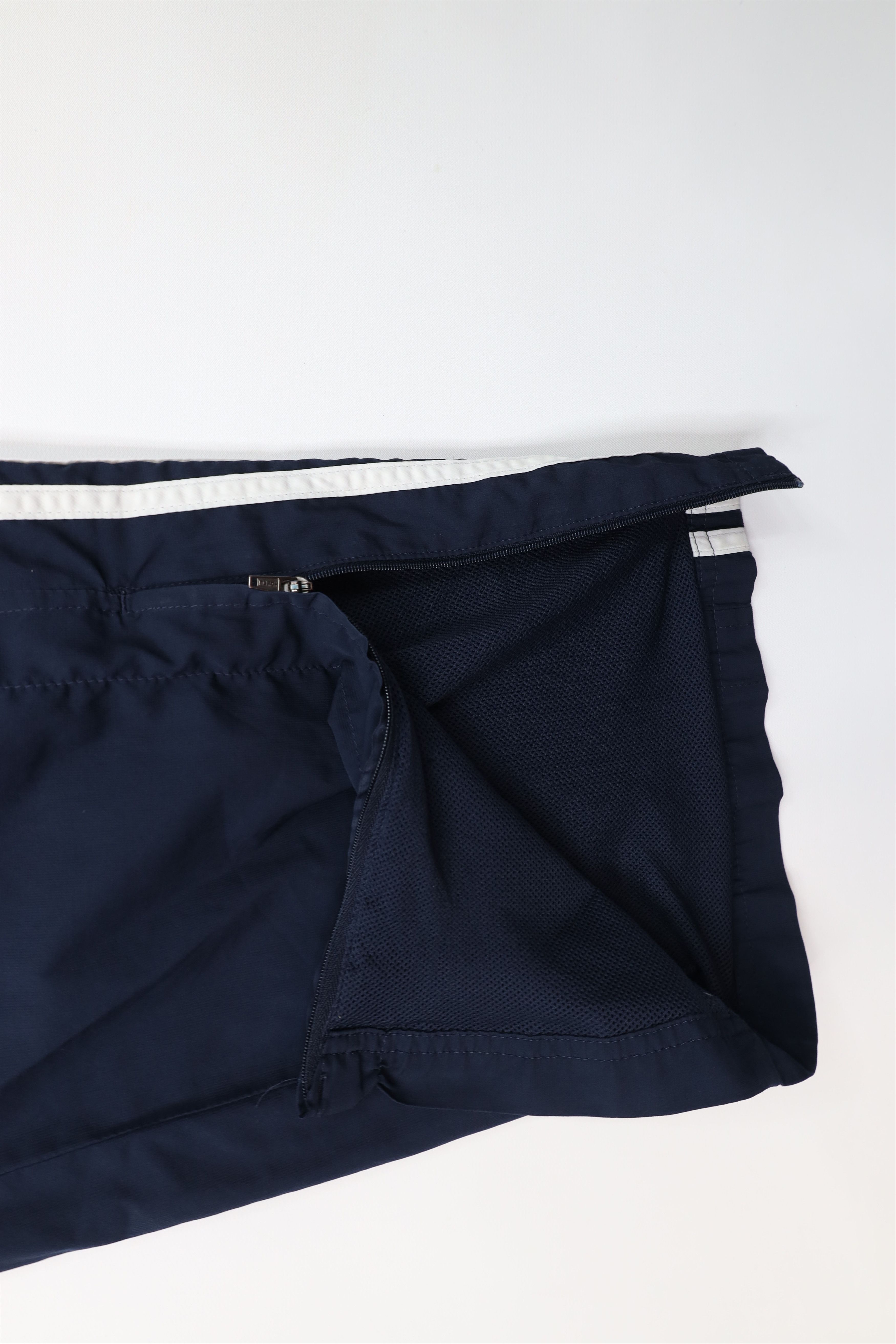 Adidas Vintage Y2K Adidas Spell Out Lined Wide Leg Wind Pants Size US 36 / EU 52 - 5 Thumbnail