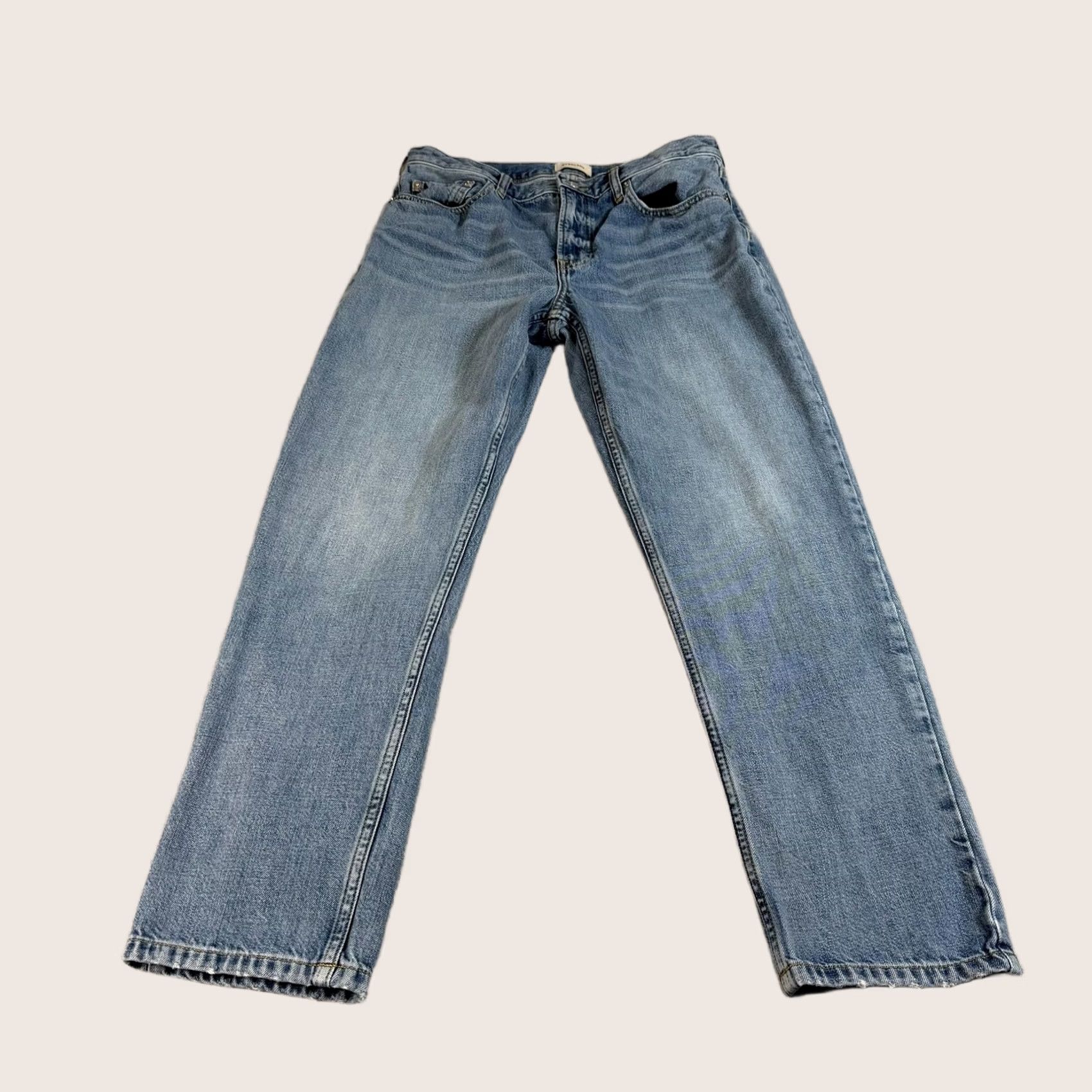 Everlane Everlane Jeans Women 29R Blue The Runaround Light Wash Ankle Cropped Denim Pant Size 29" - 1 Thumbnail