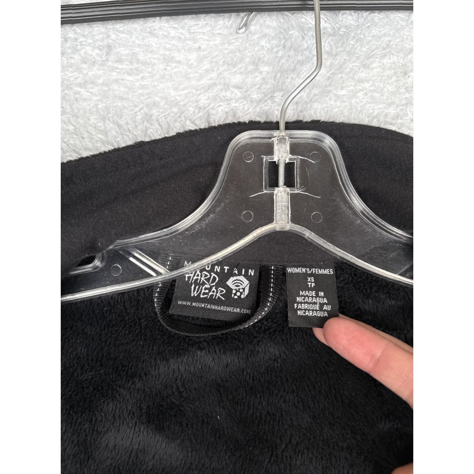 Mountain Hardwear Mountain Hard Wear Jacket Womens XS Black Fleece Full Zip Softshell Outdoor Size XS / US 0-2 / IT 36-38 - 3 Thumbnail