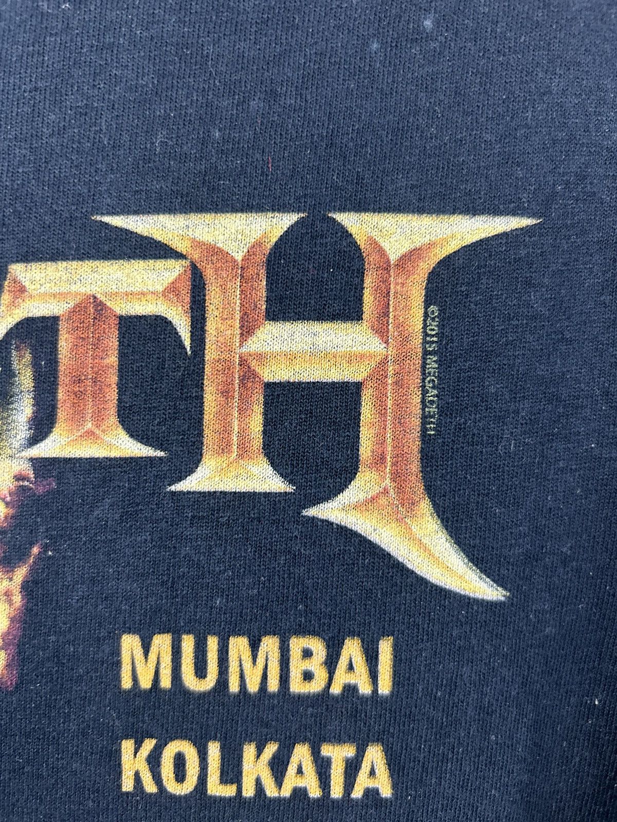 Band Tees Megadeth World Tour 2015 Band T shirt Size US S / EU 44-46 / 1 - 22 Thumbnail