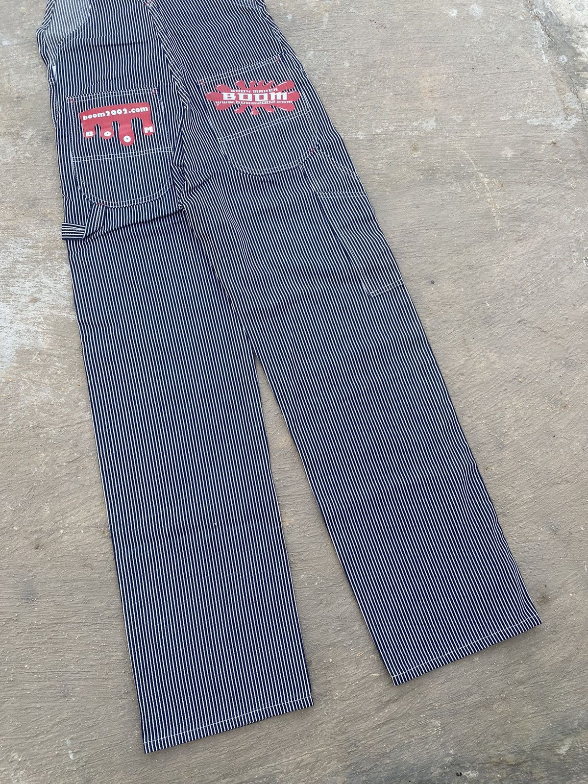Japanese Brand 🔥 Rare 🔥 Vintage Y2K Dickies Hickory Stripe Overalls Size US 30 / EU 46 - 10 Thumbnail