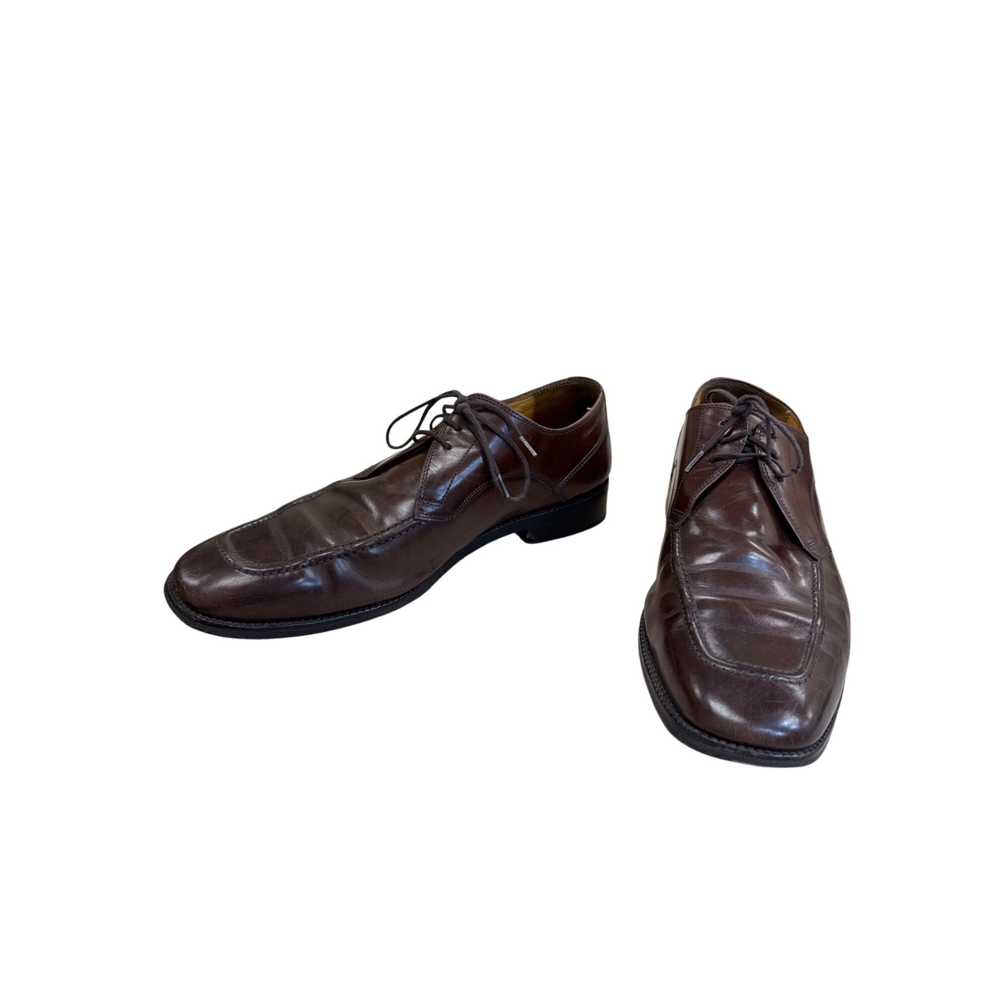 Cole Haan Cole Haan Mens Brown Leather Oxford Shoes Size 10M SKU 7800 Size US 10 / EU 43 - 2 Thumbnail