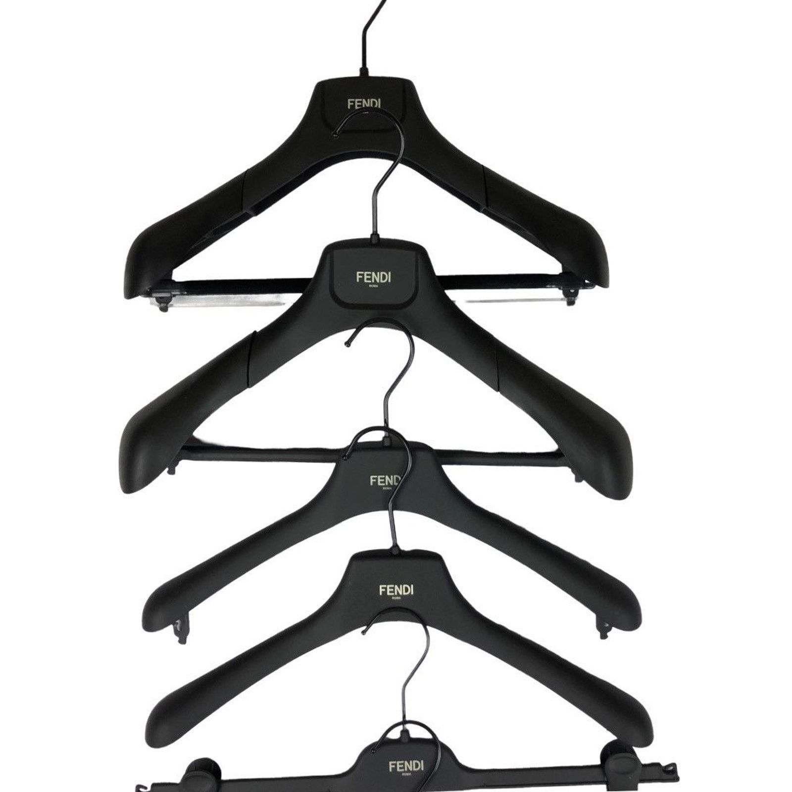 Fendi Fendi Logo Plastic Hangers Size ONE SIZE - 3 Thumbnail
