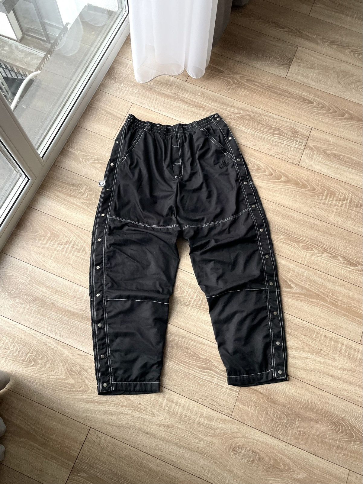 Nike Vintage Nike Challenge Court Agassi Tear Away Track Pants Size US 32 / EU 48 - 10 Thumbnail