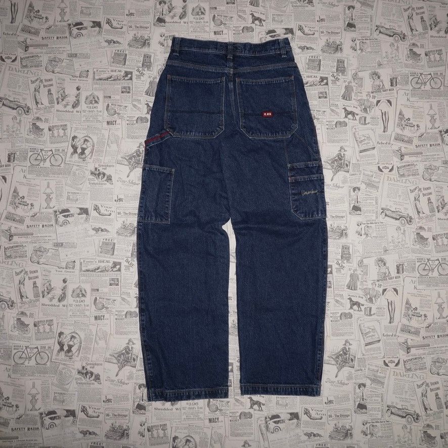 UNIONBAY 16 - Vintage Y2K union Bay carpenter 2000s baggy denim pants Size US 26 / EU 42 - 1 Thumbnail