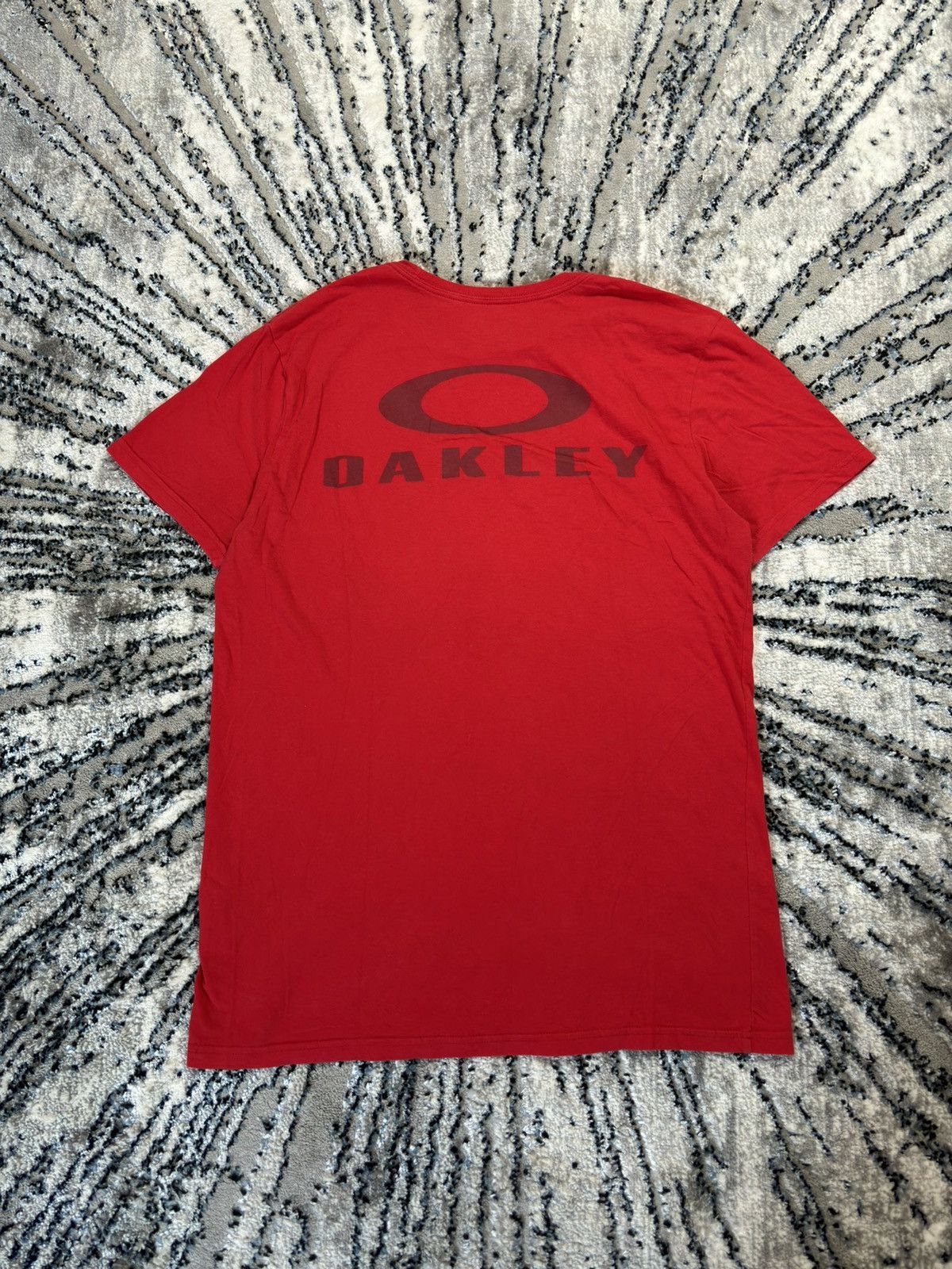 Designer × Oakley Oakley Sunglasses Big Logo T Shirt Mens size: XL Blue Size US XL / EU 56 / 4 - 1 Thumbnail