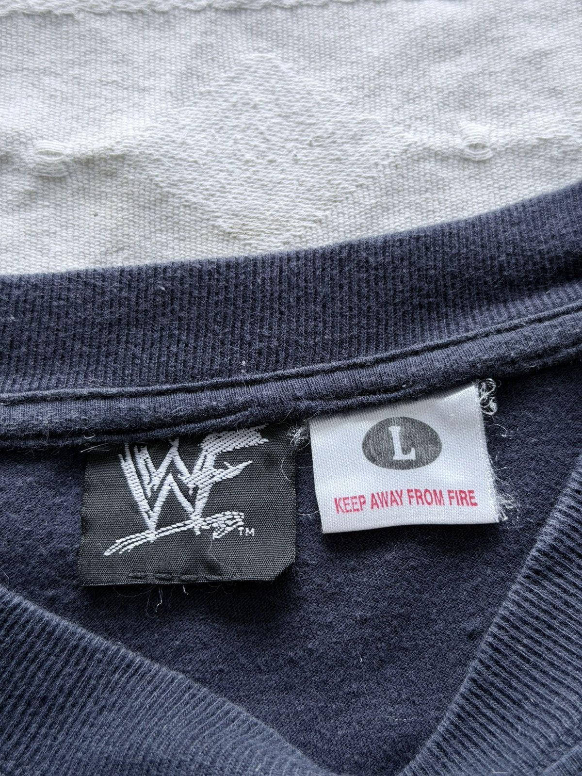 WWF Vintage The Rock Wwf WWE Wrestling T-Shirt Tee Size US L / EU 52-54 / 3 - 4 Thumbnail