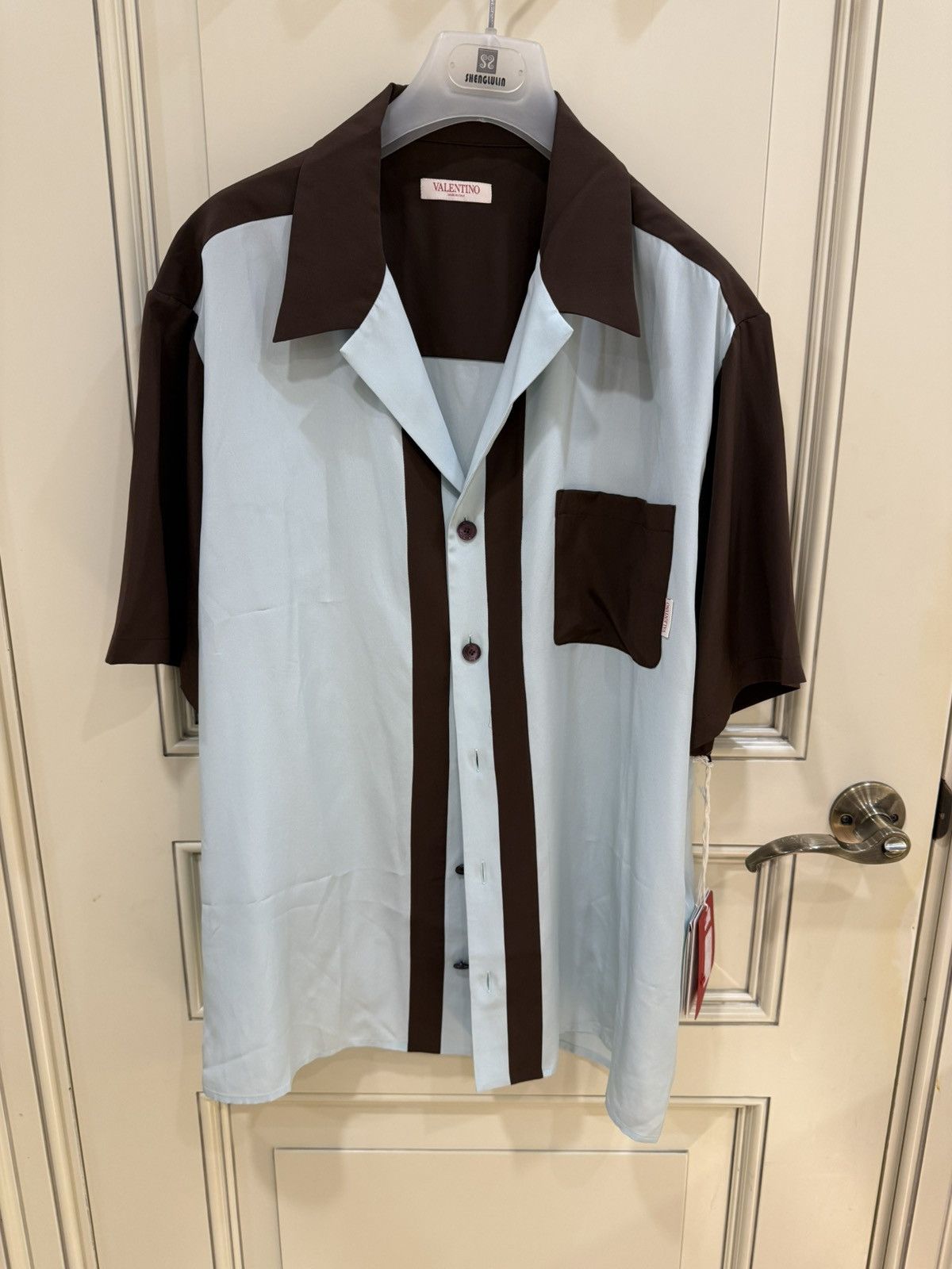 Valentino silk bowling shirt size46 Size US S / EU 44-46 / 1 - 4 Thumbnail