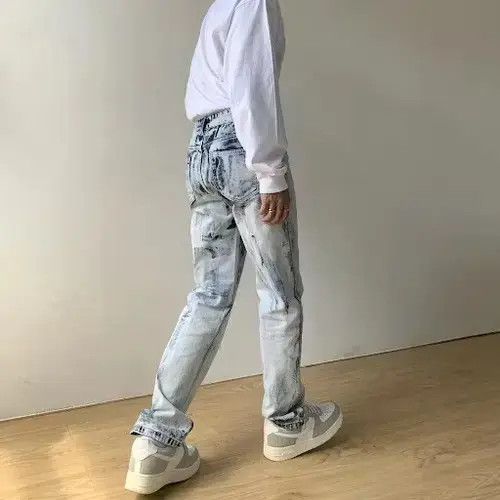 Other Acid Wash Denim Jeans Size US 28 / EU 44 - 4 Thumbnail