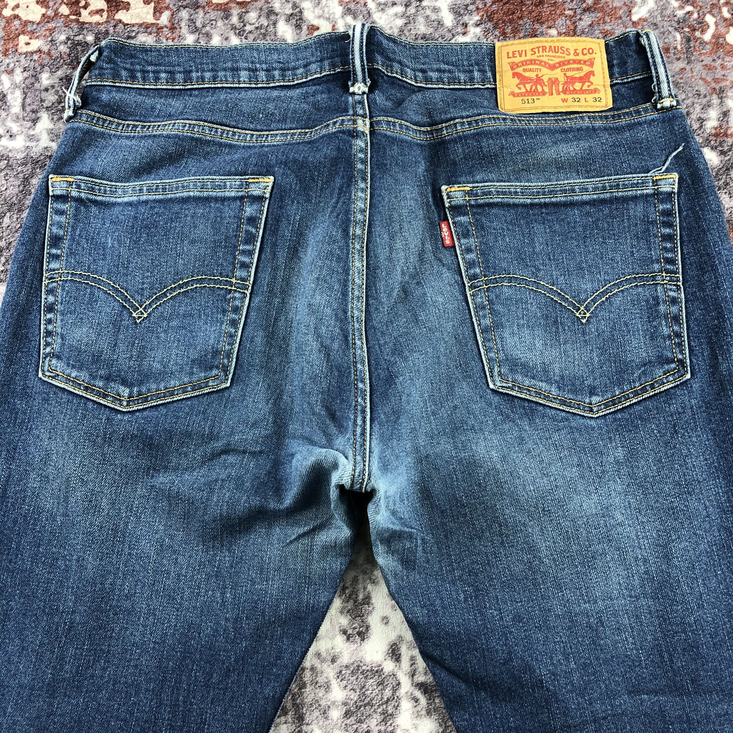 Levi's × Vintage Vintage Blue Wash Levis 513 Jeans-JM2748 Size US 34 / EU 50 - 5 Thumbnail