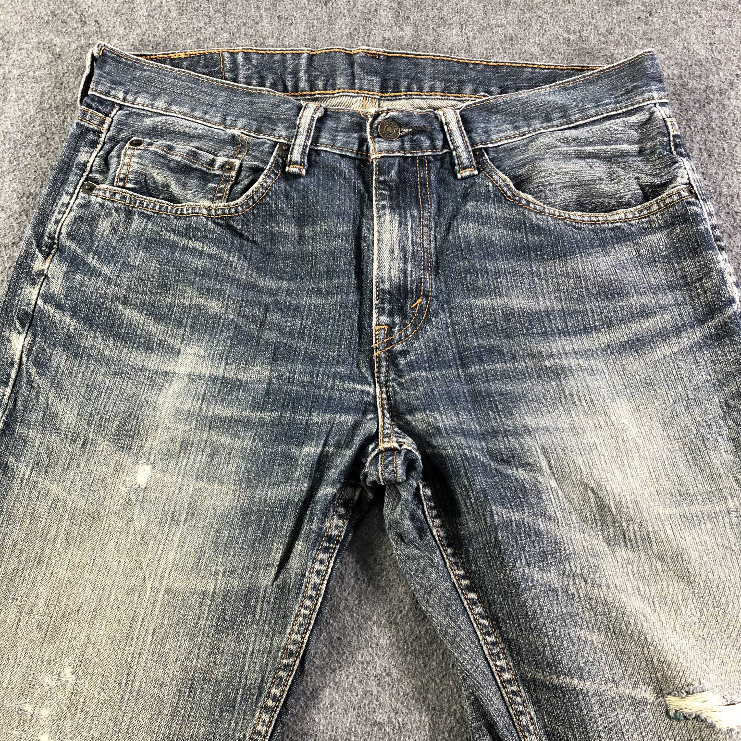 Levi's Vintage Blue Wash Levis 559 Jeans-J3026 Size US 35 - 3 Thumbnail