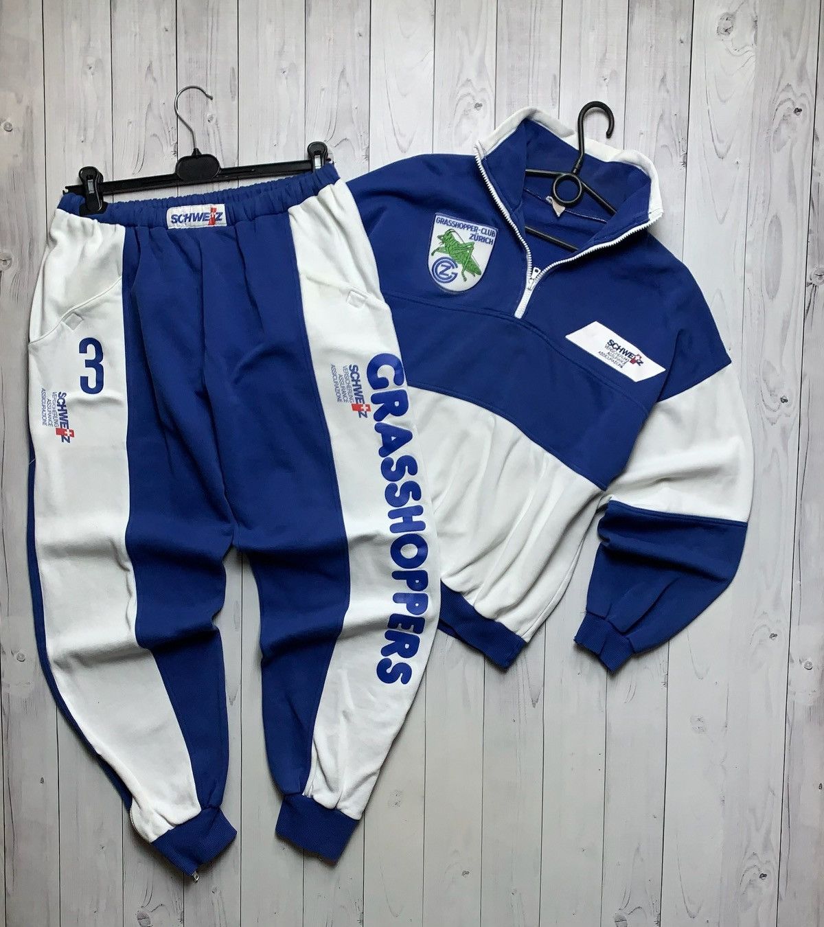 Vintage Vintage Grasshopper soccer tracksuit very rare size M Size US M / EU 48-50 / 2 - 1 Thumbnail