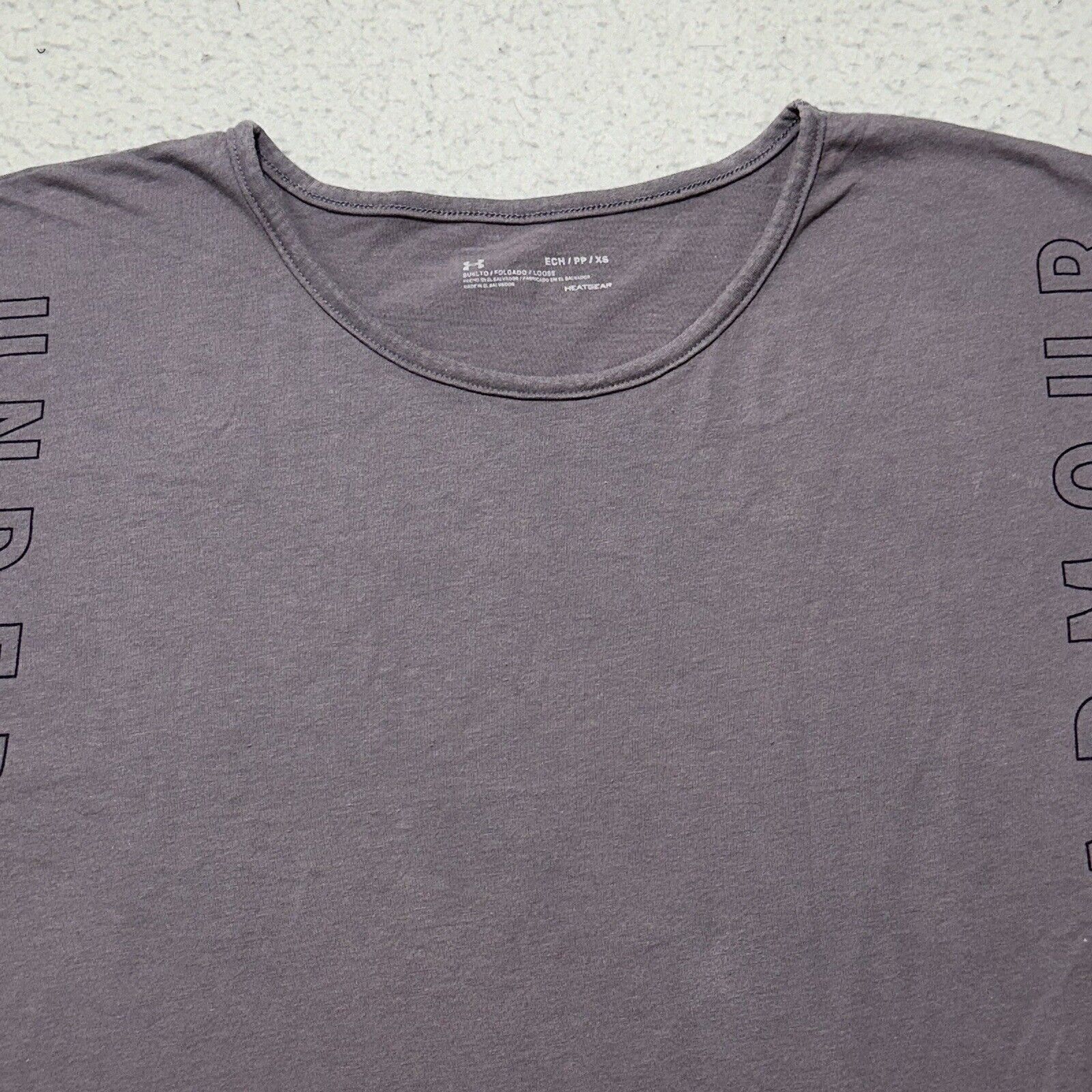 Under Armour Under Armour XS Crewneck Short Sleeve Athletic Purple TShirt Size XS / US 0-2 / IT 36-38 - 2 Thumbnail