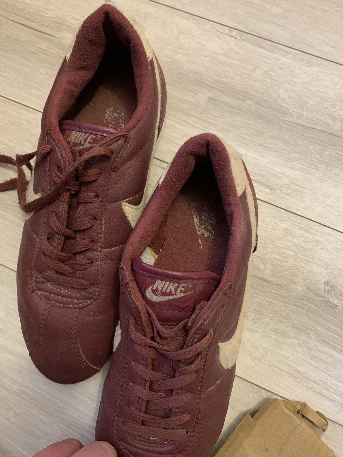 Nike × Vintage Very rare Vintage Nike Cortez 90s era sneakers leather Size US 11 / EU 44 - 18 Thumbnail