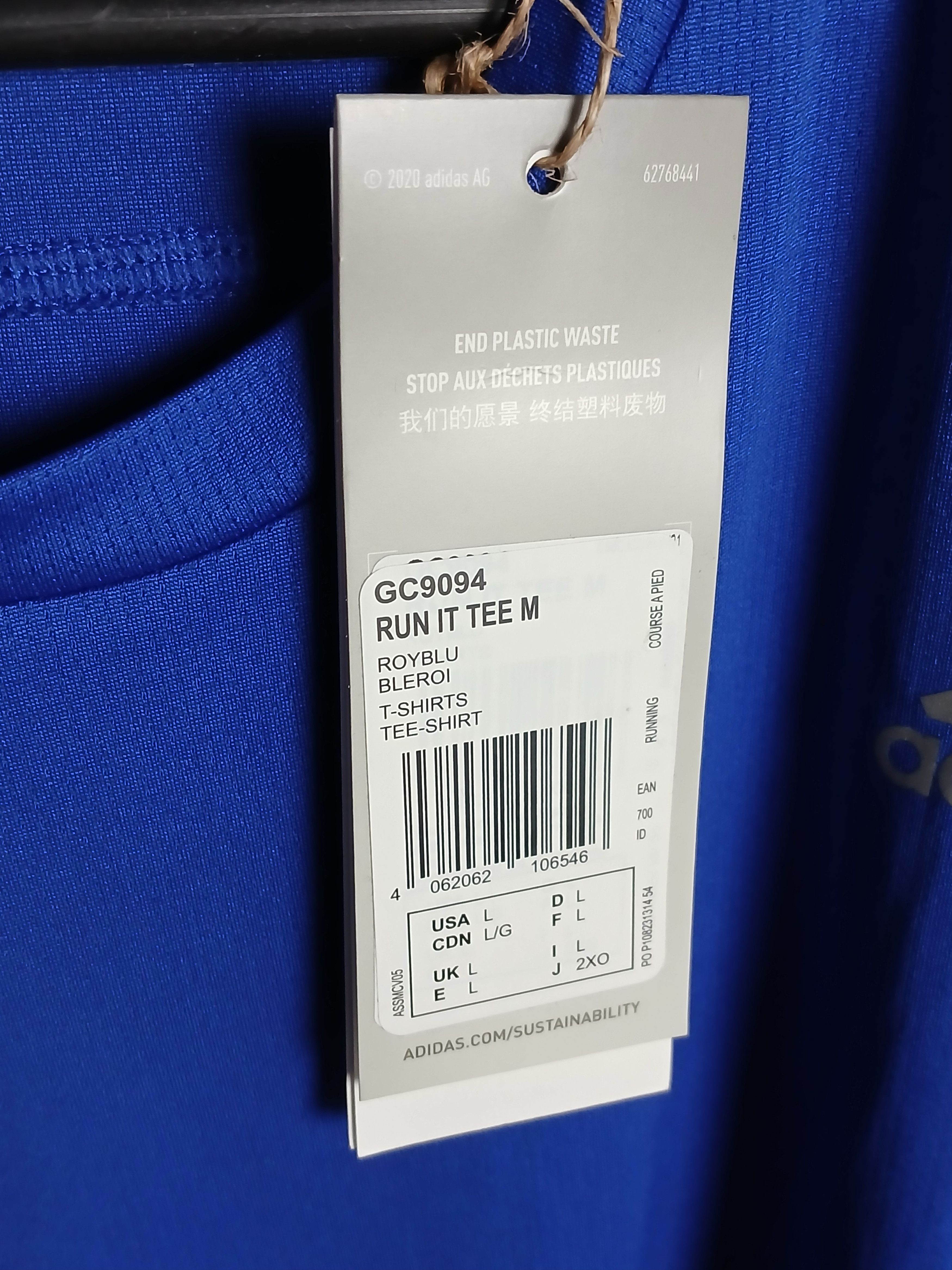 Adidas New Adidas Running Training T-Shirt Size US L / EU 52-54 / 3 - 10 Thumbnail