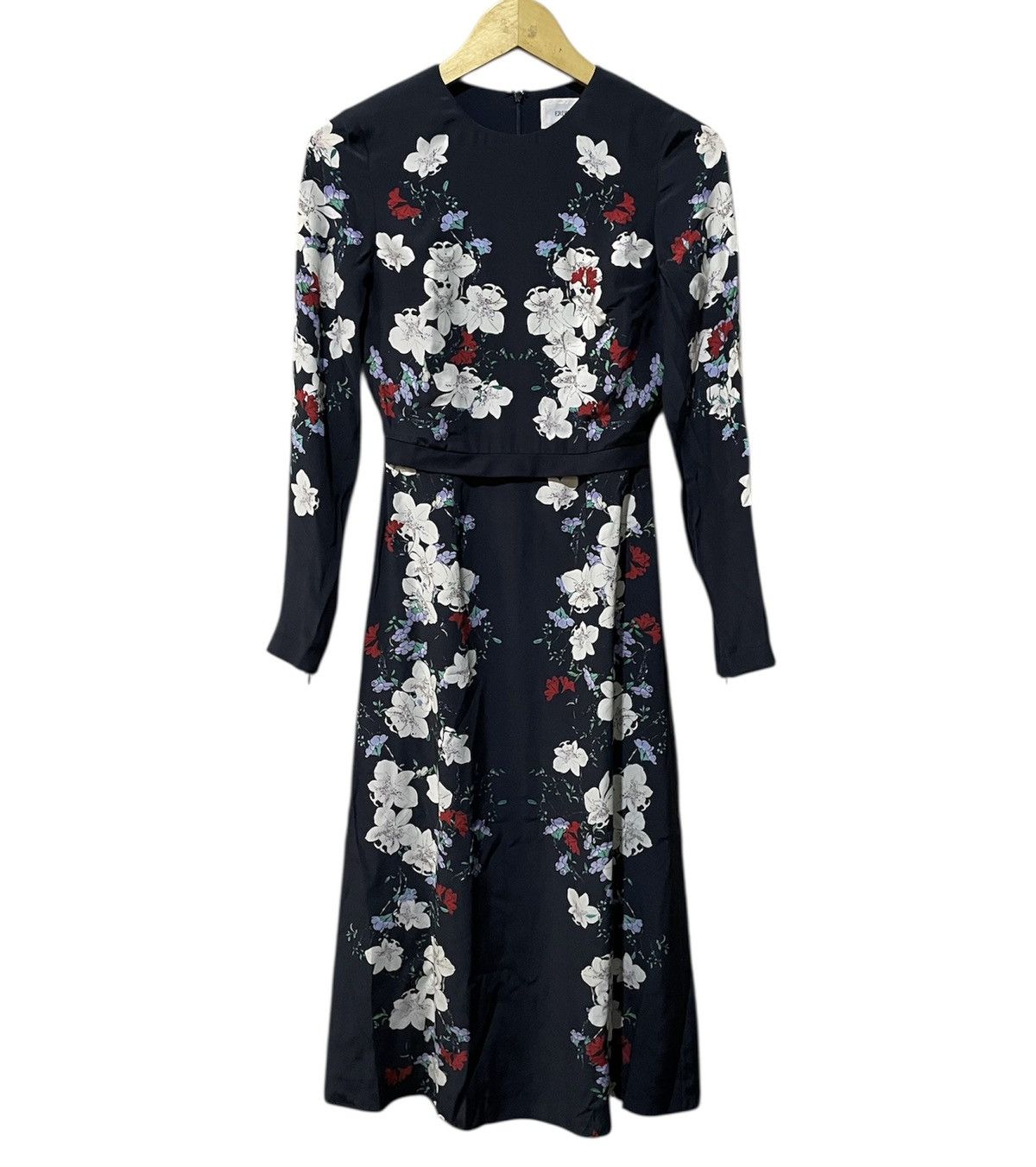 Erdem ERDEM SAMIRA FLORAL SILK MAXI DRESS Size XS / US 0-2 / IT 36-38 - 2 Thumbnail