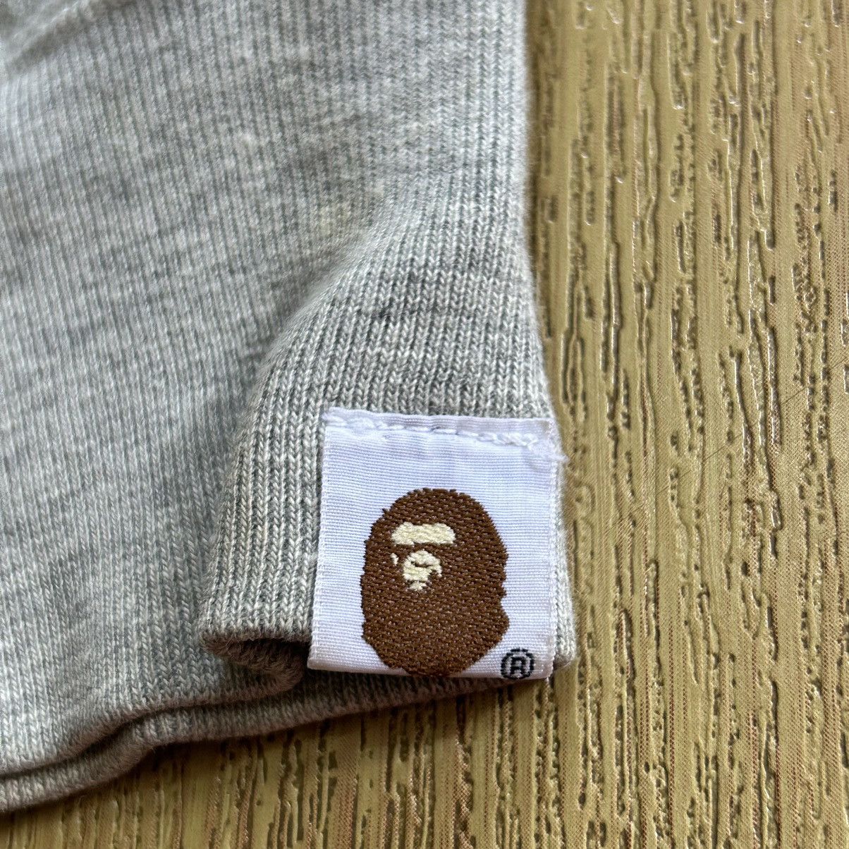 Bape Bape Sta Small Logo Waffle Lined Hoodie Size US S / EU 44-46 / 1 - 4 Thumbnail
