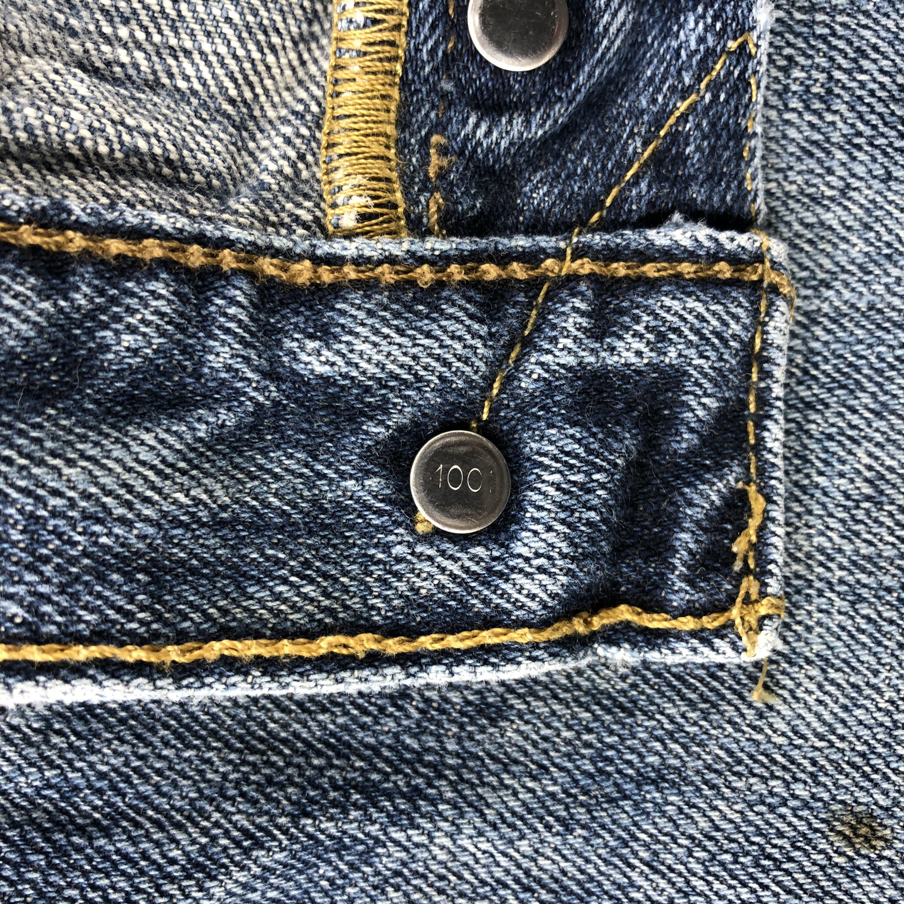 Levi's Vintage Blue Wash Levis 501 Jeans-JM2073 Size US 34 / EU 50 - 9 Thumbnail