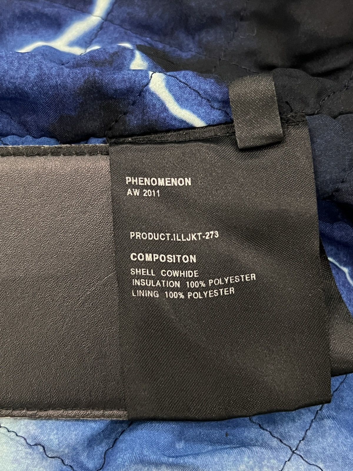 PHENOMENON Phenomenon AW11 Lightning Lining Rider Jacket Size US XXS / EU 40 - 14 Thumbnail