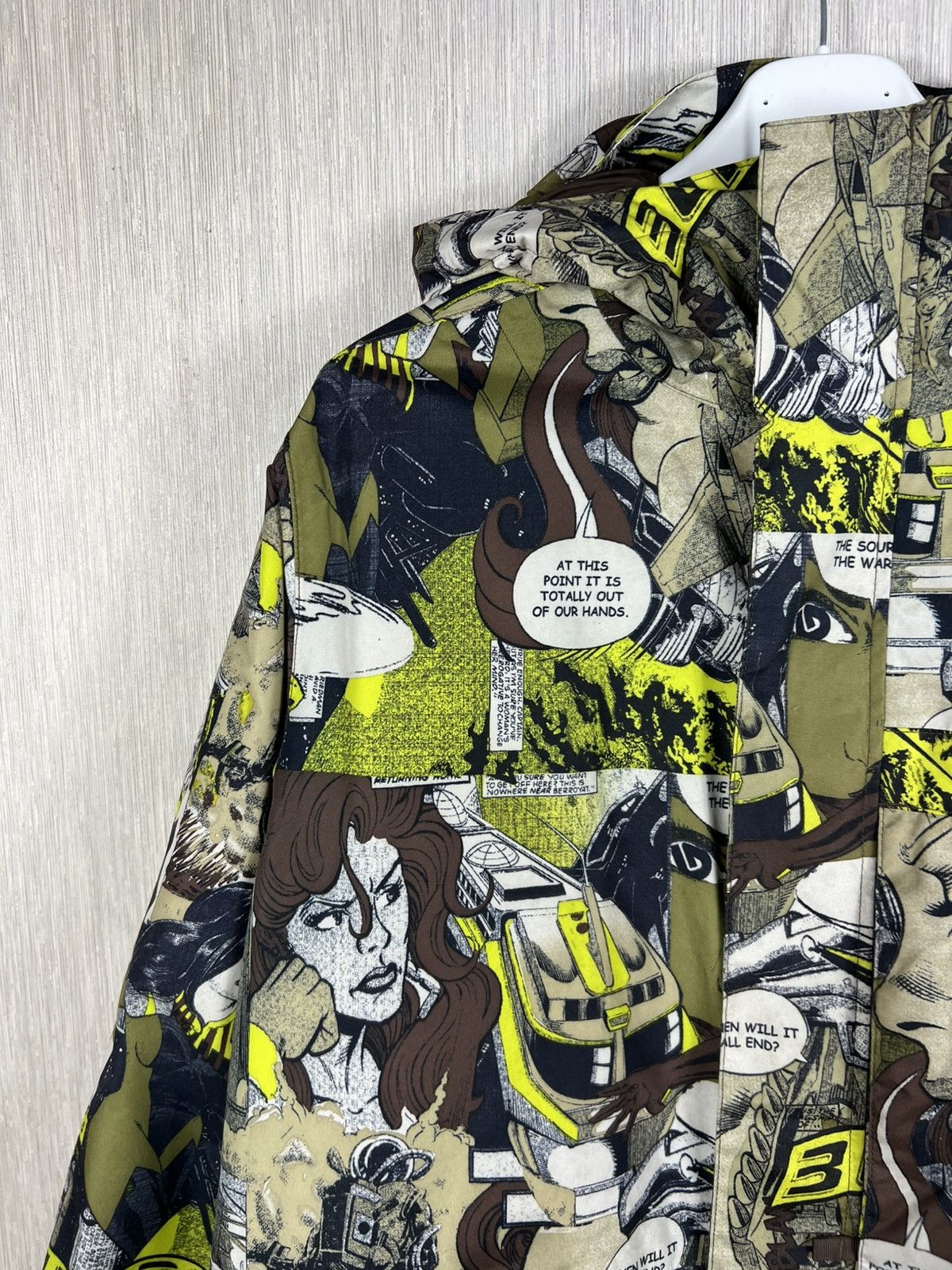 Burton Vintage Burton full print comics ski jacket snow gorpcore Size US M / EU 48-50 / 2 - 4 Thumbnail