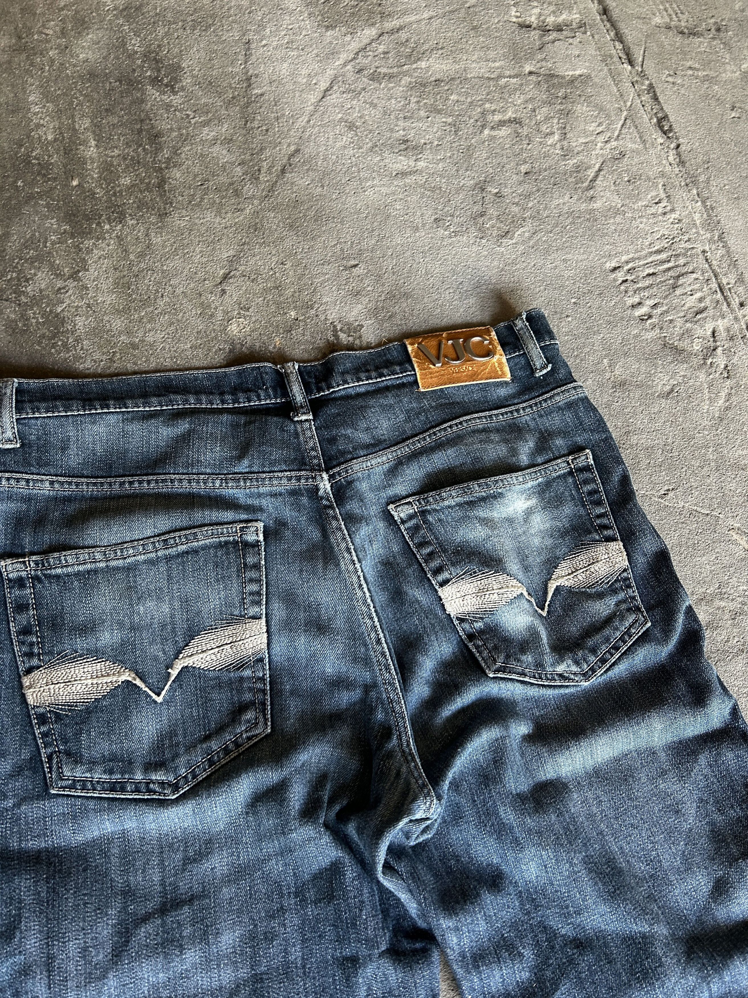 Designer Vintage Balenciaga Style Streetwear Versace Jeans Couture Size US 32 / EU 48 - 6 Thumbnail