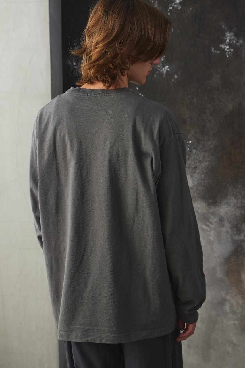 CONFECT Confect Cotton Brushed Crew Neck L/S T-Shirt Size US XL / EU 56 / 4 - 4 Thumbnail