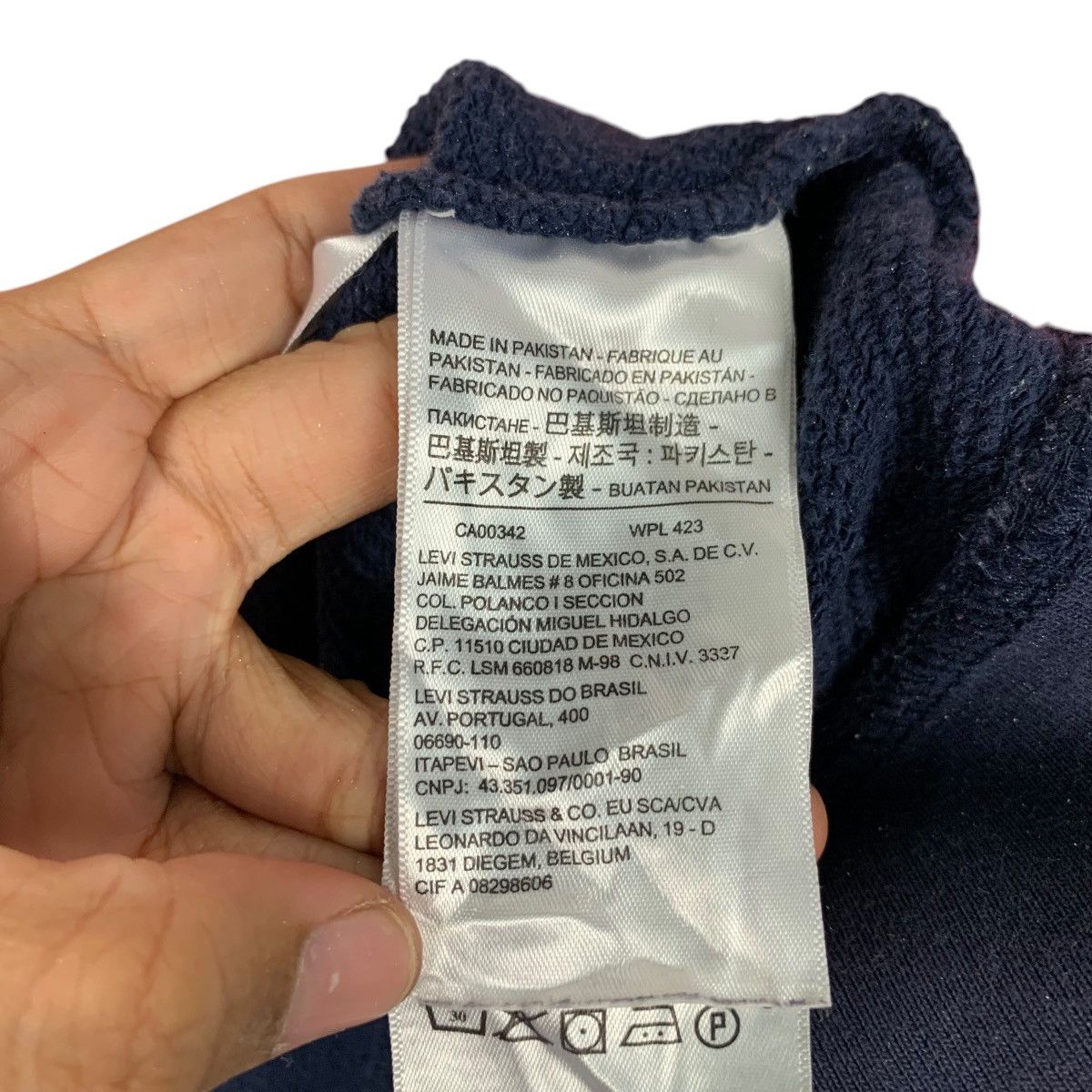 Levi's LEVIS Big Logo Colorblock Faded Pullover Hoodies #2530-C114 Size US L / EU 52-54 / 3 - 12 Thumbnail
