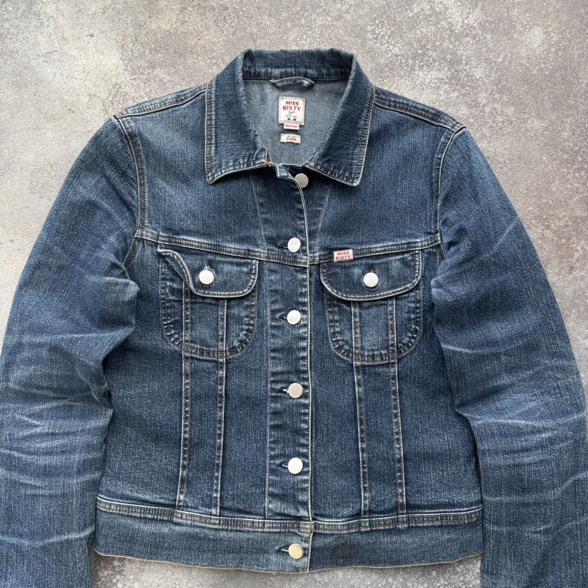 Miss Sixty × Vintage Miss Sixty Vintage Iconic Y2K Denim Jacket Size M / US 6-8 / IT 42-44 - 2 Thumbnail