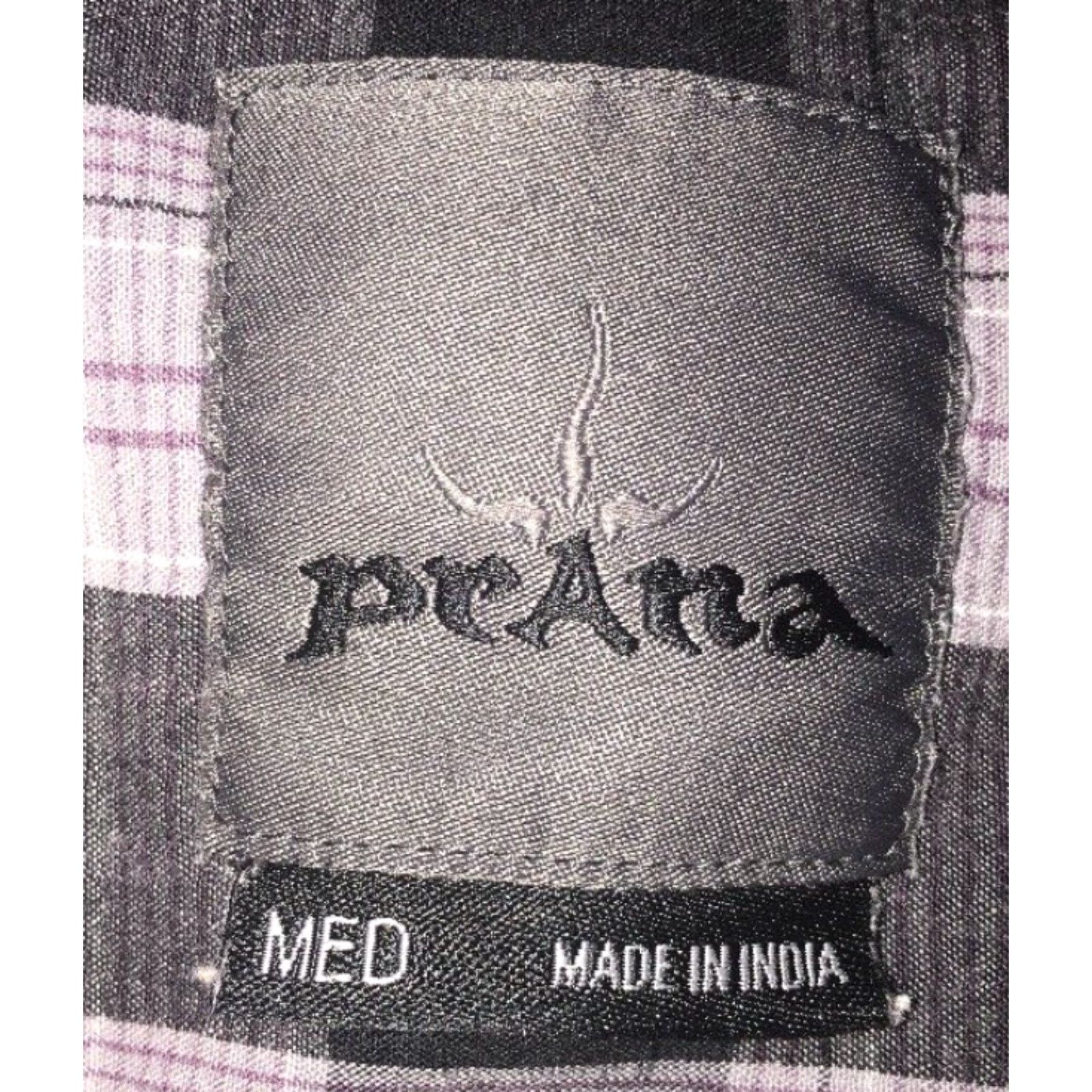 Prana prAna Mens Black Gray Plaid Snap Button Front Long Sleeve Shirt Size M Size US M / EU 48-50 / 2 - 5 Thumbnail