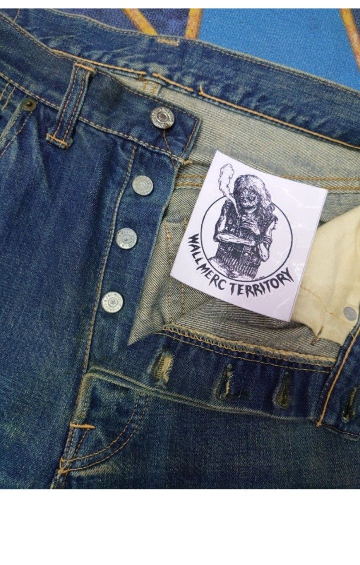 Levi's × Vintage 💥True Vtg 60's Levi’s top button 'W' Selvedge Rare🌟 Size US 32 / EU 48 - 8 Thumbnail