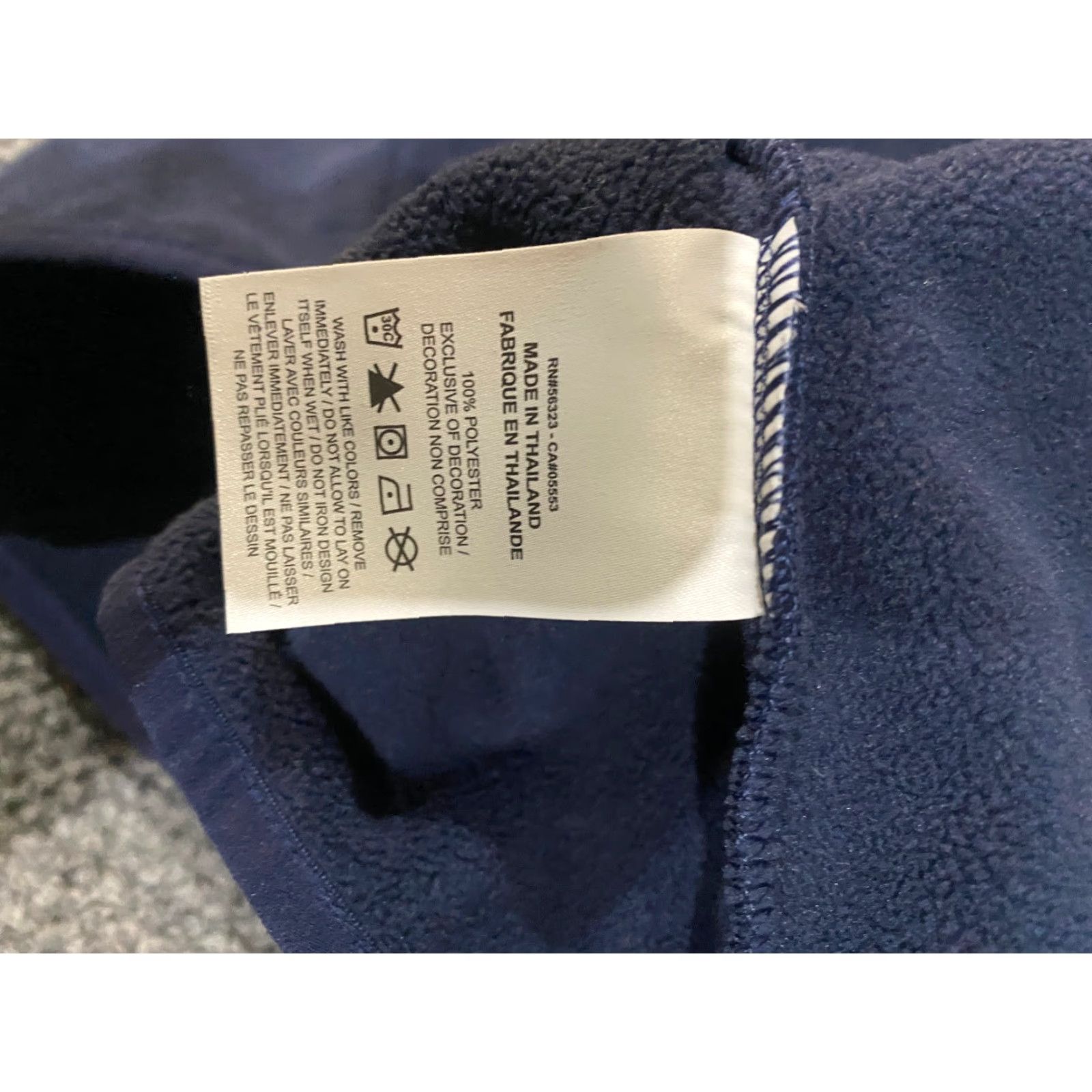 Nike Nike Sportswear Sweatshirt Pullover Mens M Navy Fleece Zip Mock Neck Logo Pocket Long Sleeve Regular Size US M / EU 48-50 / 2 - 5 Thumbnail