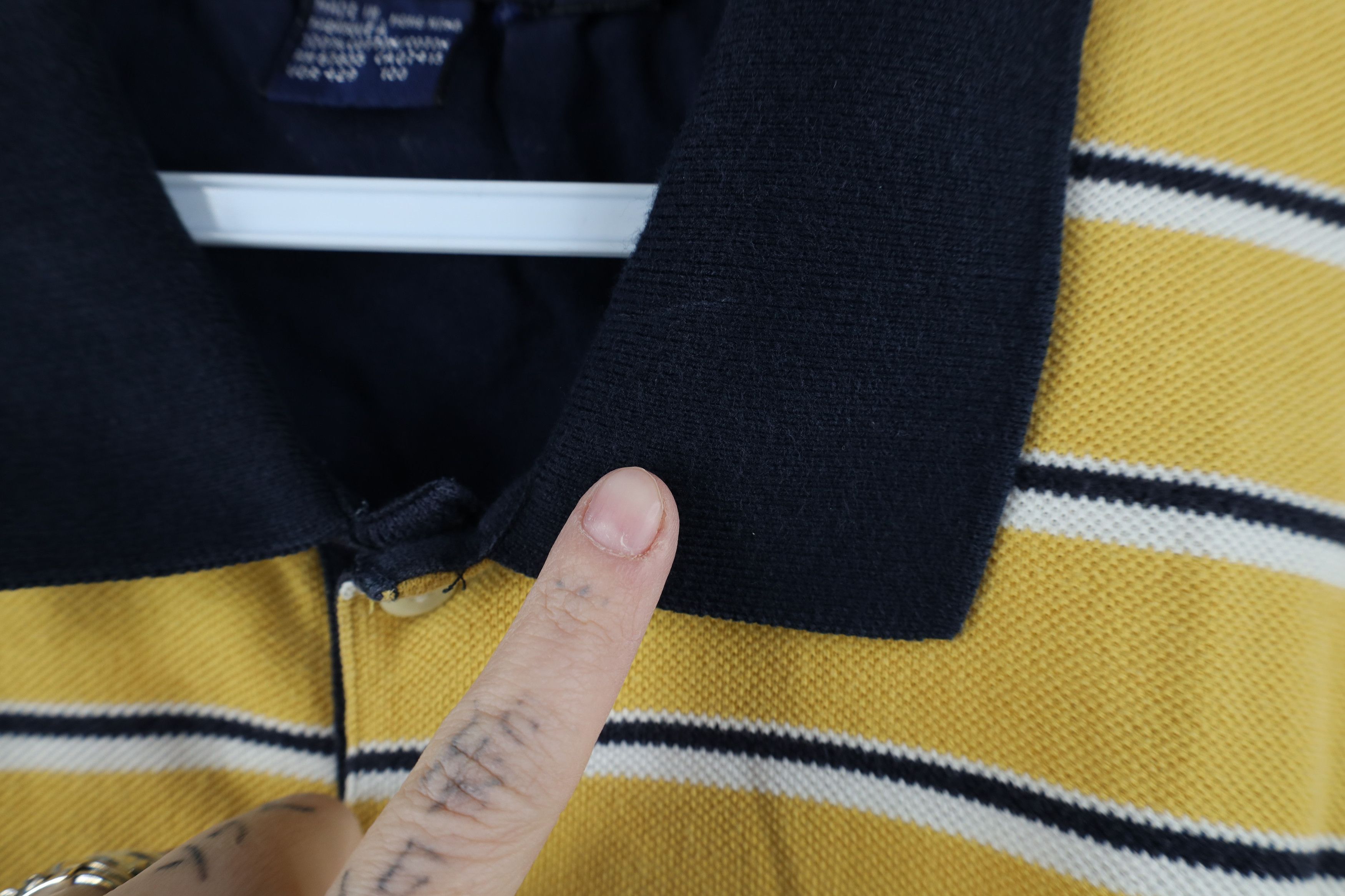 Nautica Vintage 90s Nautica Sailboat Cotton Knit Golf Polo Shirt Size US L / EU 52-54 / 3 - 6 Thumbnail