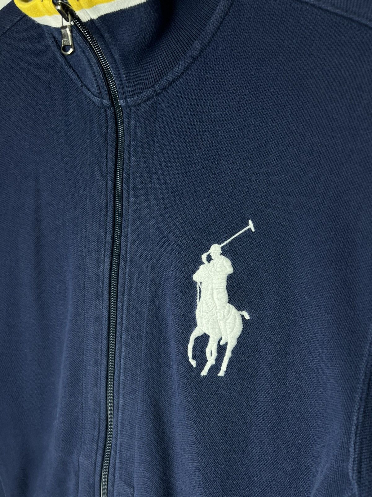 Polo Ralph Lauren Y2k streetwear big logo Polo Ralph Lauren Vntg Track Jacket Size US M / EU 48-50 / 2 - 2 Thumbnail
