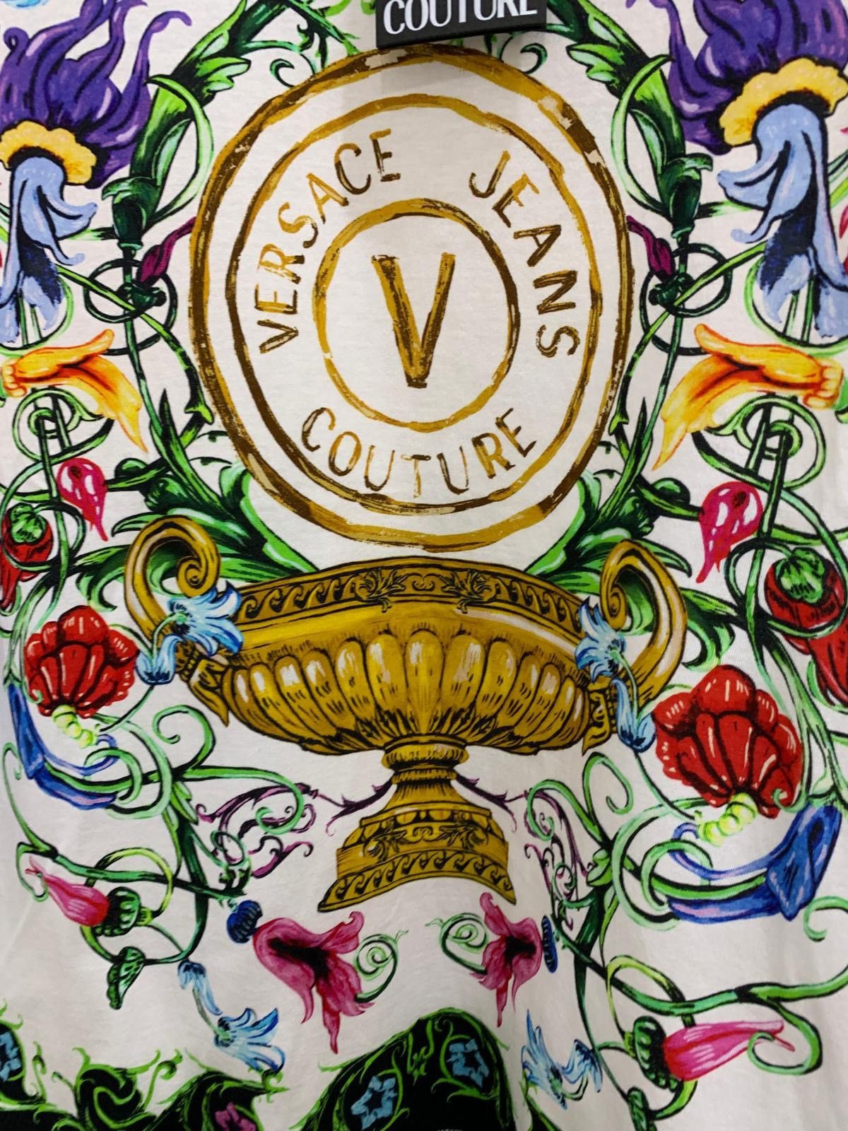 Versace Jeans Couture Pan Garden Versace Jeans Culture Jersey T-shirt, size XXL, Size US XXL / EU 58 / 5 - 3 Thumbnail