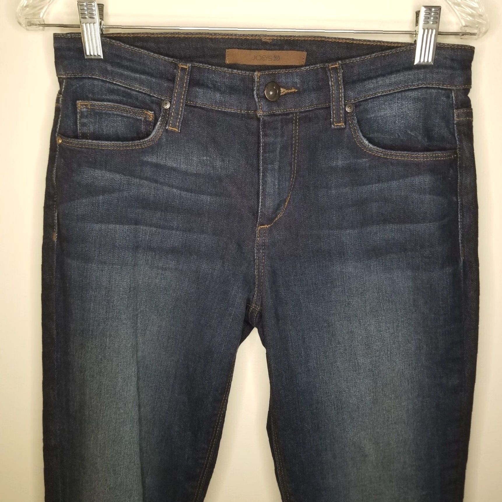 Vintage JOES Jeans Cuffed Straight Stretch Capris Women 27x25.5 Blue Size 27 Womens Capris Size 27" / US 4 / IT 40 - 2 Thumbnail