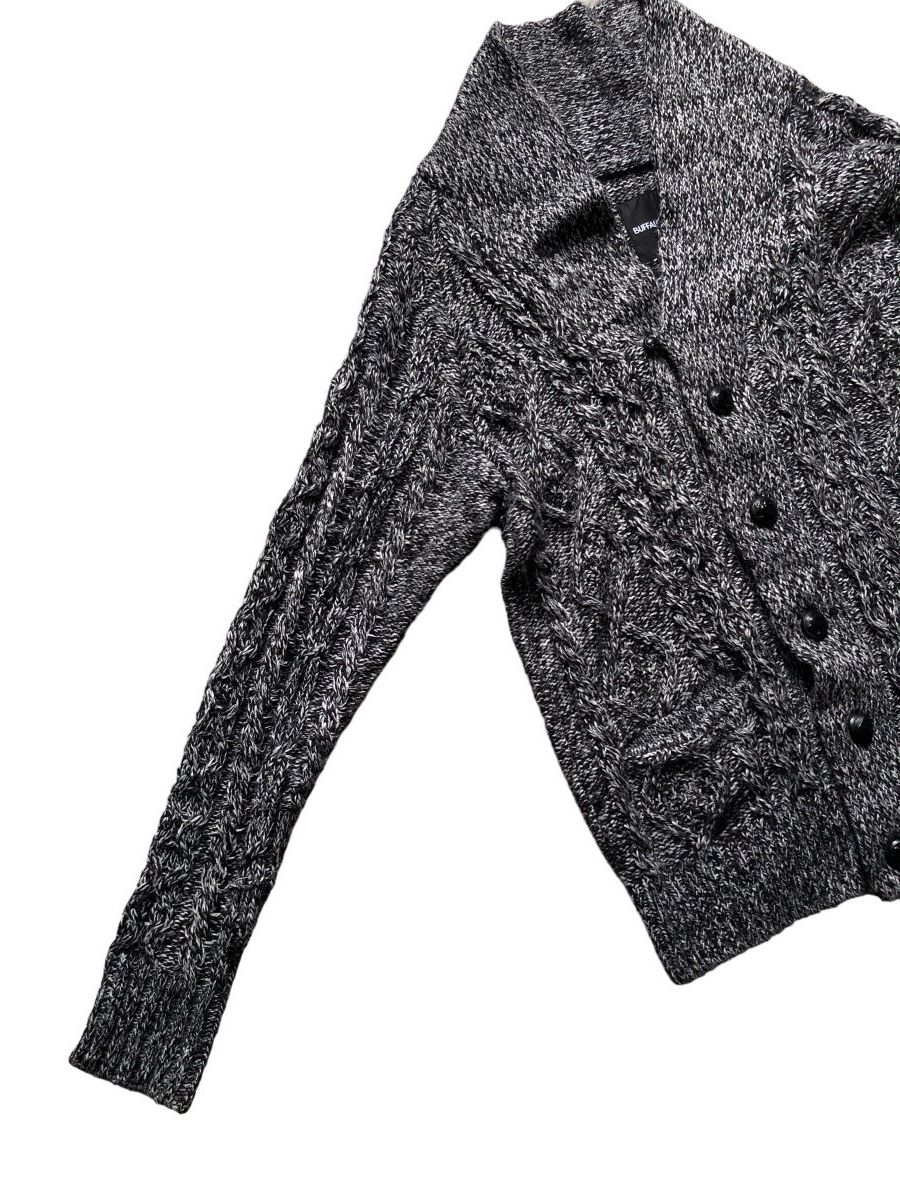 BUFFALO BOBS × If Six Was Nine × KMRii Buffalo Bobs Knitted wool blended cardigan Size US L / EU 52-54 / 3 - 5 Thumbnail