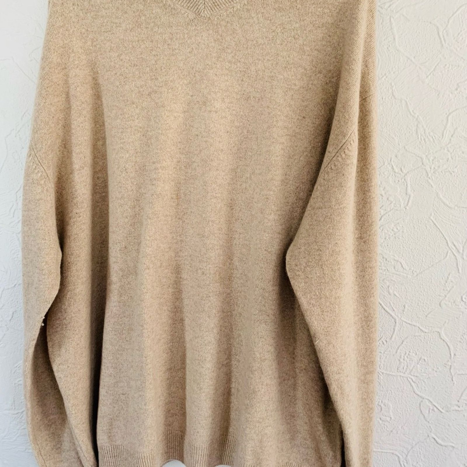 Pronto Uomo PRONTO-UOMO 100% CASHMERE PULLOVER V-NECK SWEATER LIKE NEW Size US XXL / EU 58 / 5 - 3 Thumbnail