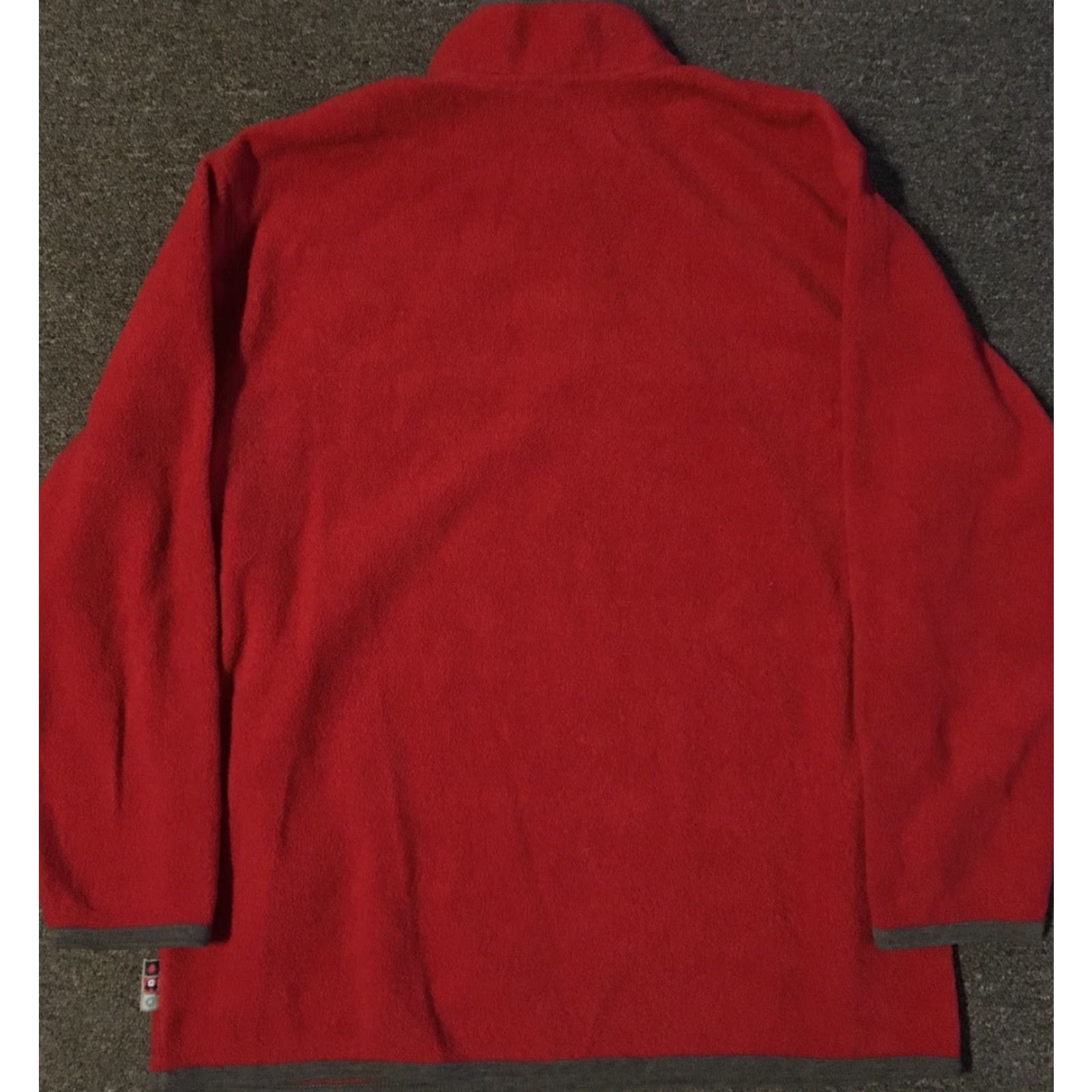 Disney VINTAGE 90s Mickey Mouse 1/4 Zip Fleece Jacket L Red Disney Men Shirt Jacket Mens Carded Theme Park Disneyland USA Size US L / EU 52-54 / 3 - 4 Thumbnail