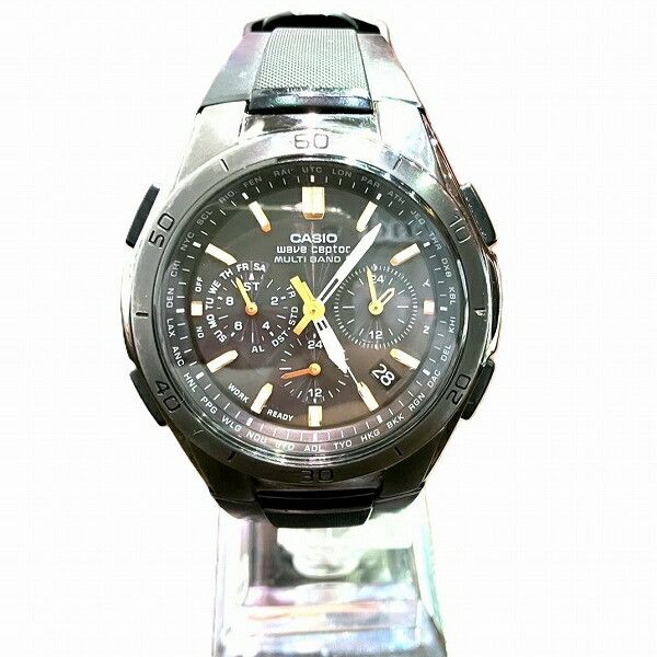 Other Other Casio Wave Ceptor Stainless Steel Chronograph Metal Automatic WVQ-M410 Size ONE SIZE - 1 Thumbnail