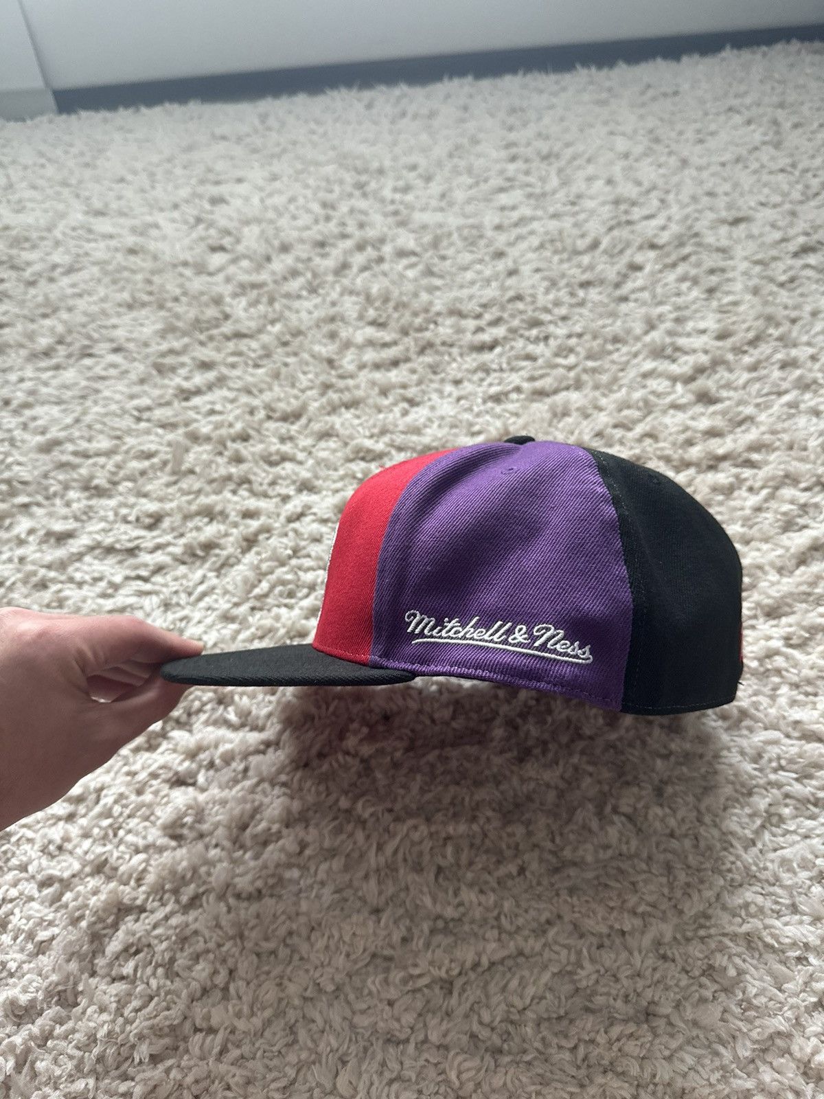 Mitchell & Ness Toronto Raptors NBA Snapback Cap by Mitchell & Ness Size ONE SIZE - 4 Thumbnail