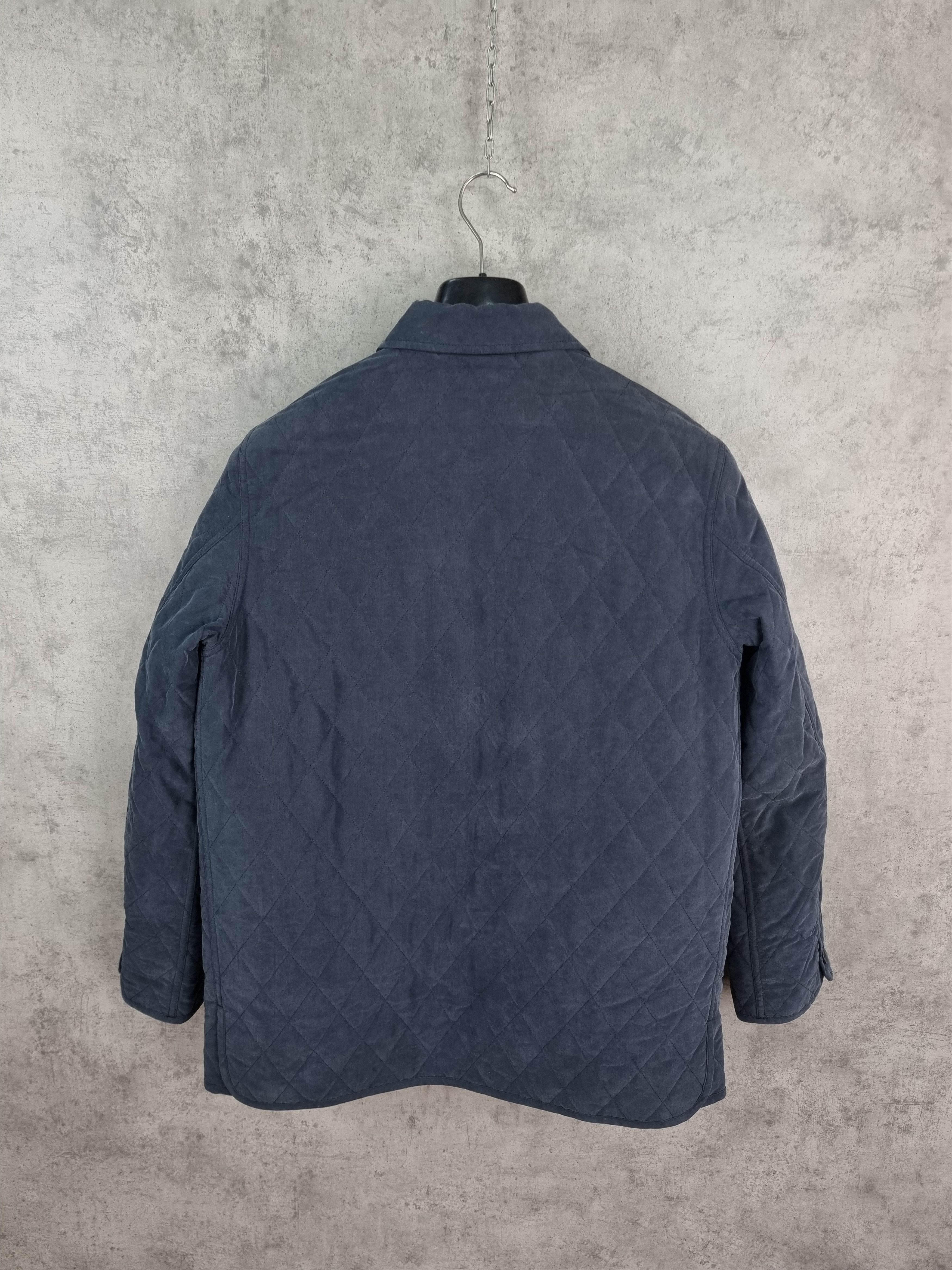 Allegri × Vintage 90s Allegri Quilted Jacket made in Italy Like Burberry Size US S / EU 44-46 / 1 - 4 Thumbnail