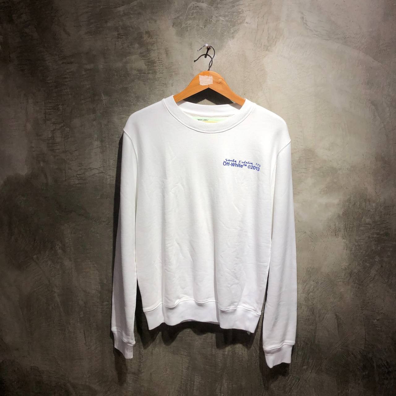 Off-White Off-White X Santa Eulalia FW18 Barcelona Exclusive crewneck Size US M / EU 48-50 / 2 - 2 Thumbnail