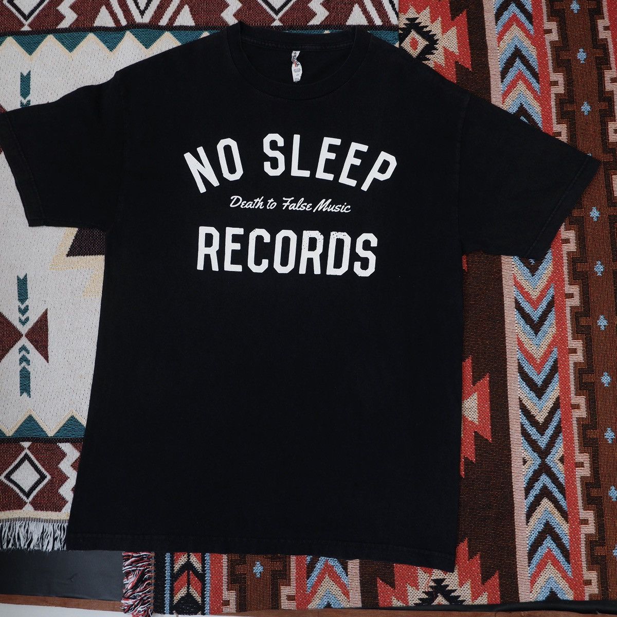 Vintage NO SLEEP RECORDS OFFICIAL MERCH Size US L / EU 52-54 / 3 - 3 Thumbnail