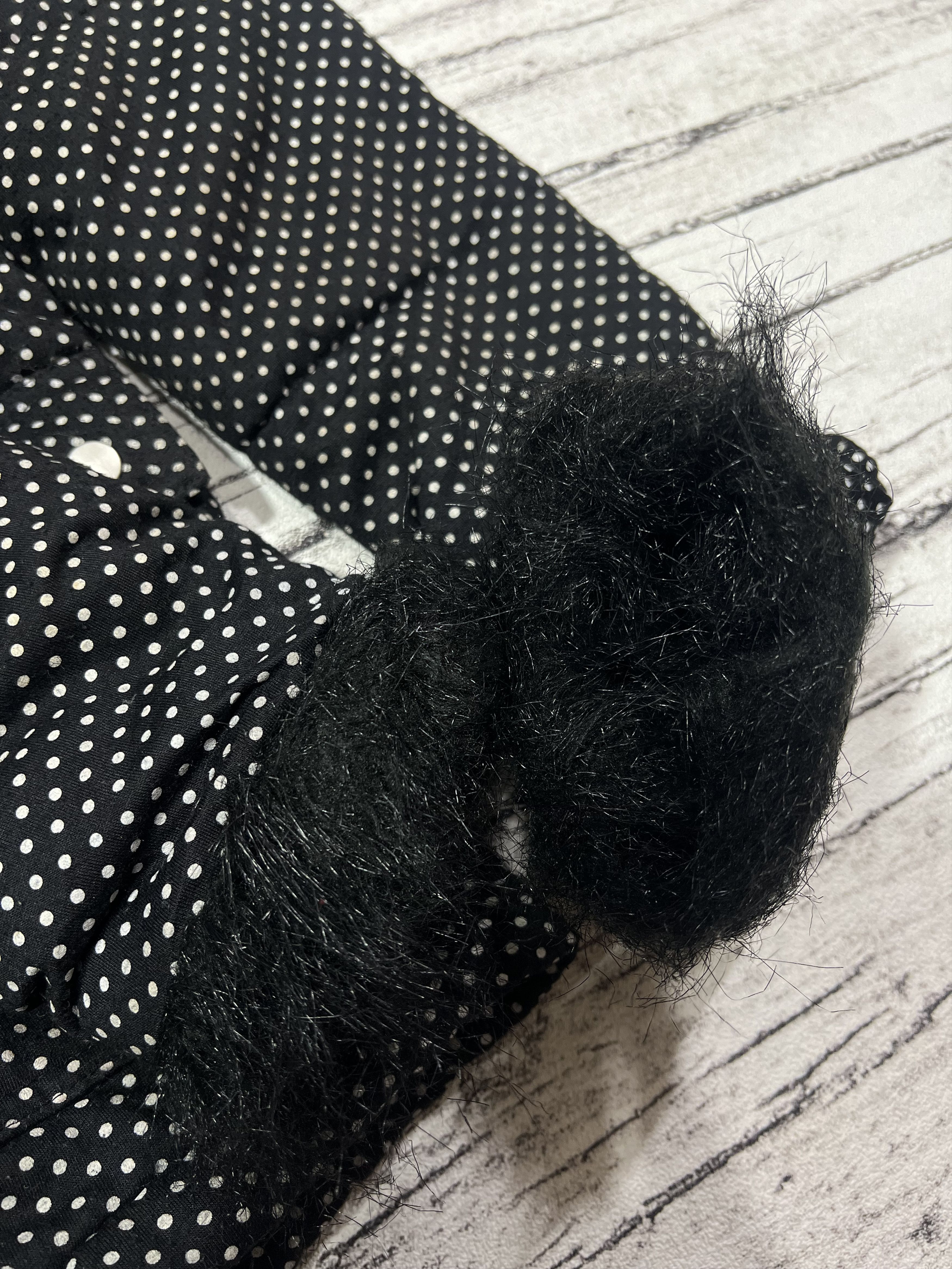 Japanese Brand 2000s Archival Hysteric Polkadot Fur Hodded y2k Lgb Ifsix Size US M / EU 48-50 / 2 - 6 Thumbnail