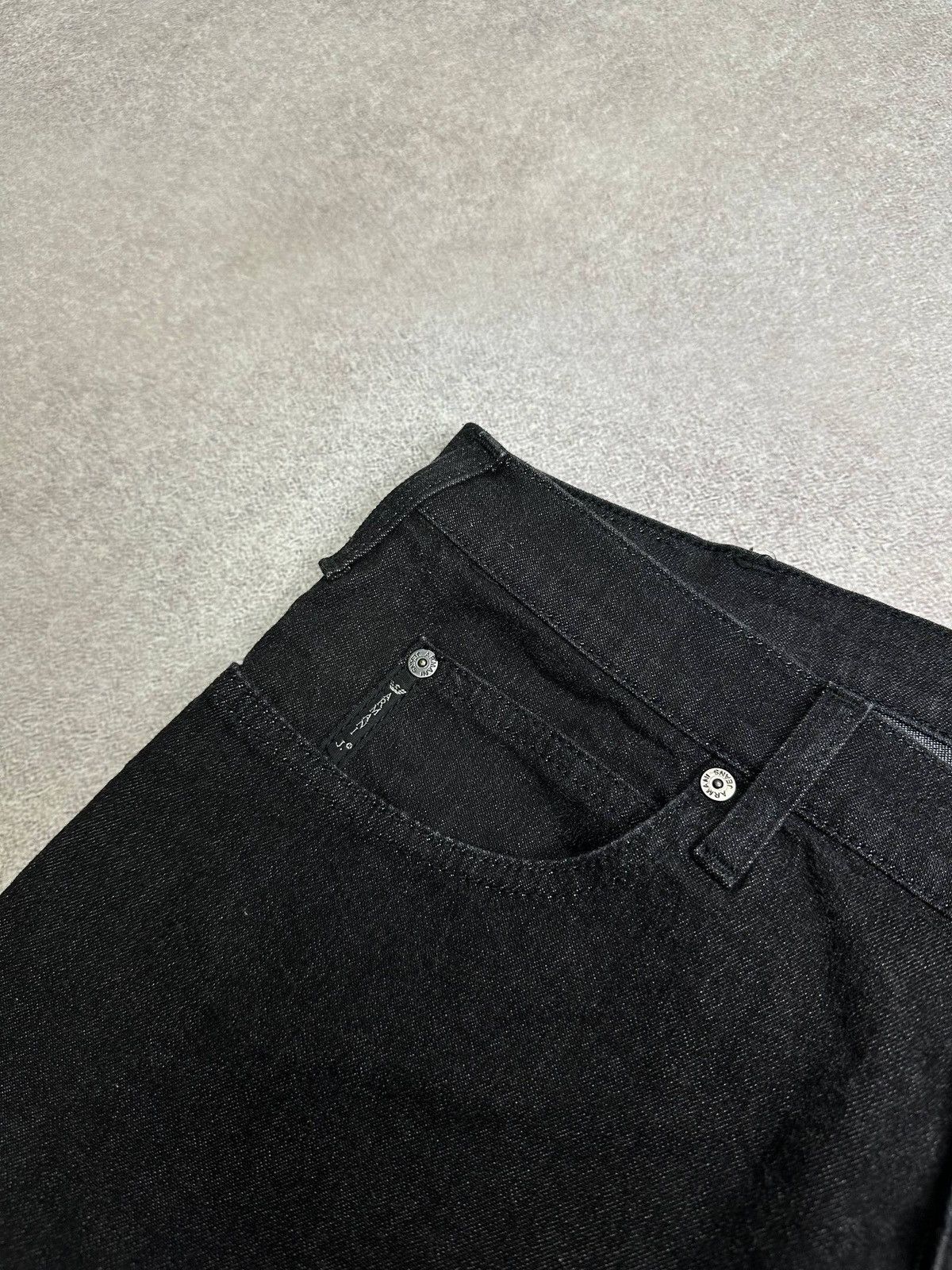 Armani Vintage Armani Metal Logo Baggy Jeans Y2K Rare 34 Size US 34 / EU 50 - 7 Thumbnail