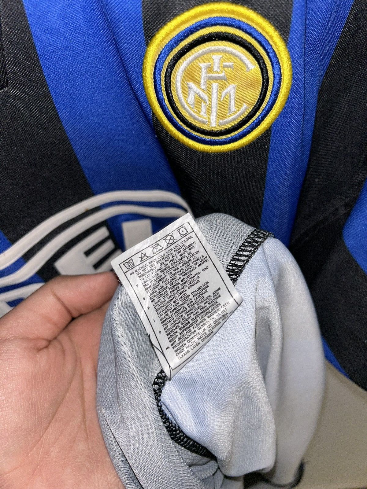 Nike Inter milan 1998/00 home jersey Size US L / EU 52-54 / 3 - 5 Thumbnail