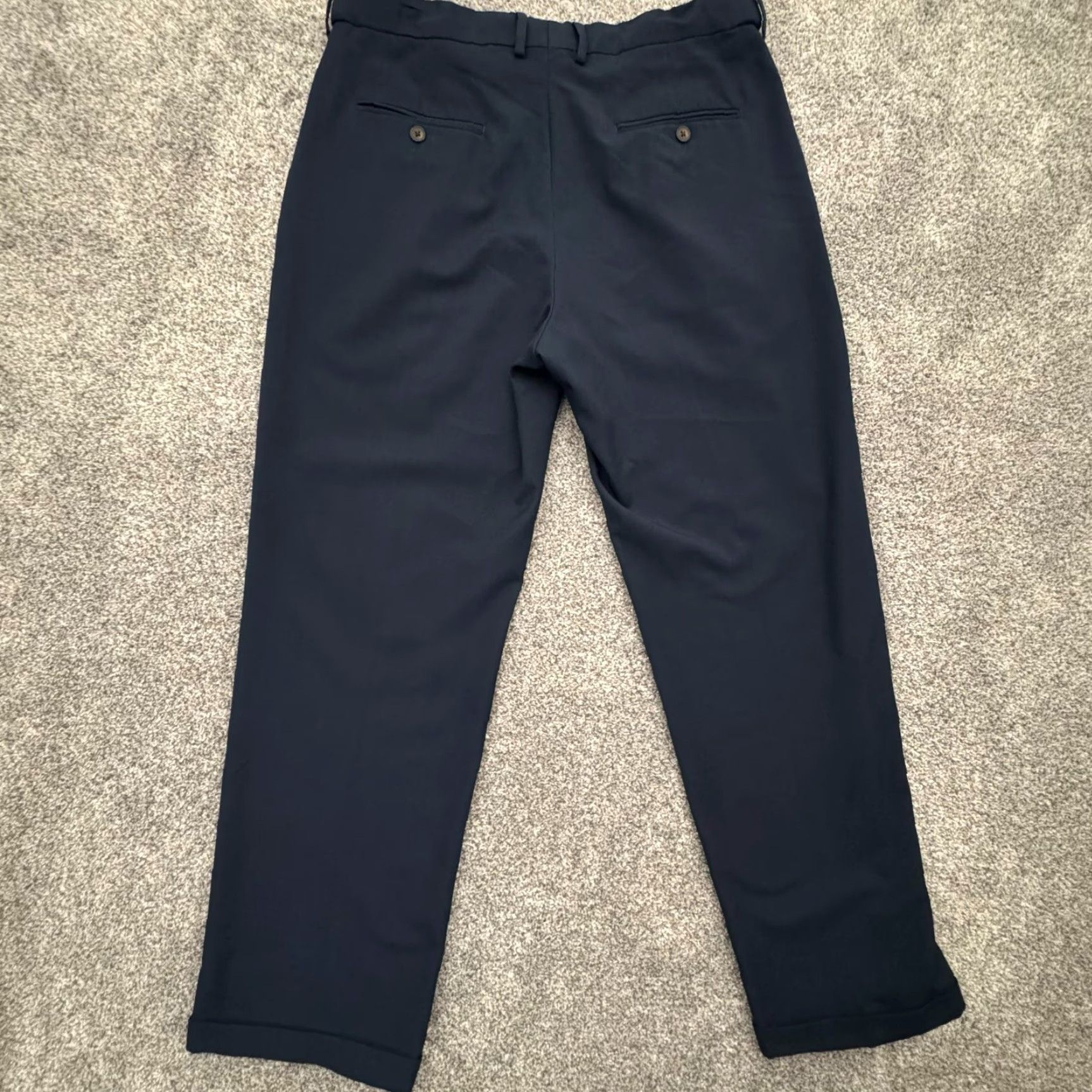 Haggar Haggar Dress Pants Mens 34x30 Office Classic Fit Preppy Navy Blue Dress Pants Mens 34x30 Navy Blue Preppy Comfort Pockets Classic Fit Size US 34 / EU 50 - 7 Thumbnail